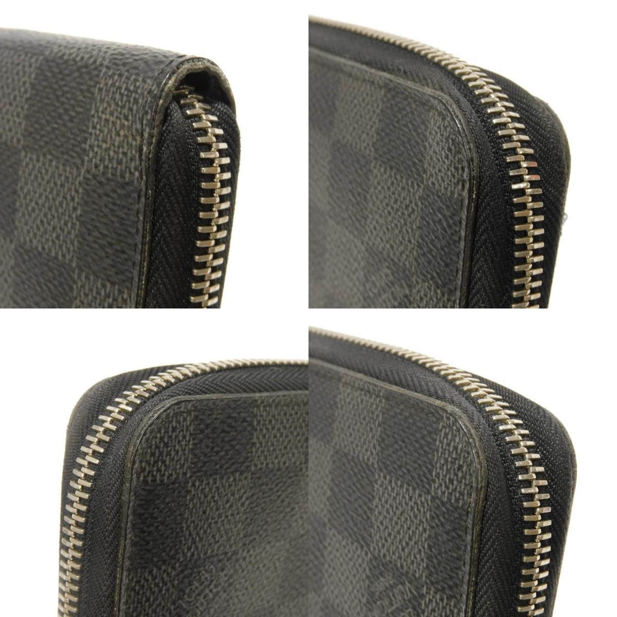 Louis Vuitton Louis Vuitton Louis Vuitton Zippy Organizer NM Damier Graphite Long Wallet Textile Long Wallet N60111 DUTY FREE for USA Size ONE SIZE - 19 Thumbnail