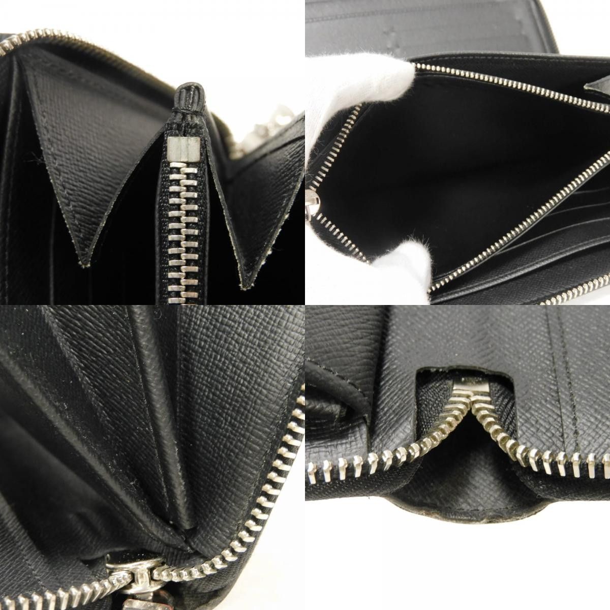 Louis Vuitton Louis Vuitton Louis Vuitton Zippy Organizer NM Damier Graphite Long Wallet Textile Long Wallet N60111 DUTY FREE for USA Size ONE SIZE - 16 Thumbnail