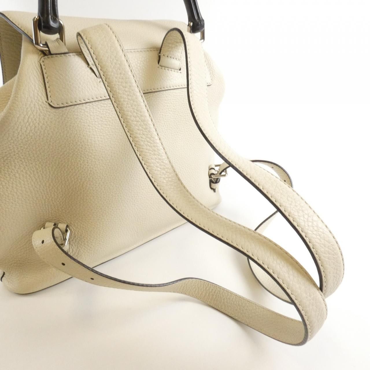 Gucci Gucci Gucci Leather Backpack Leather Backpack 370833 A7M0N DUTY FREE for USA Size ONE SIZE - 7 Thumbnail