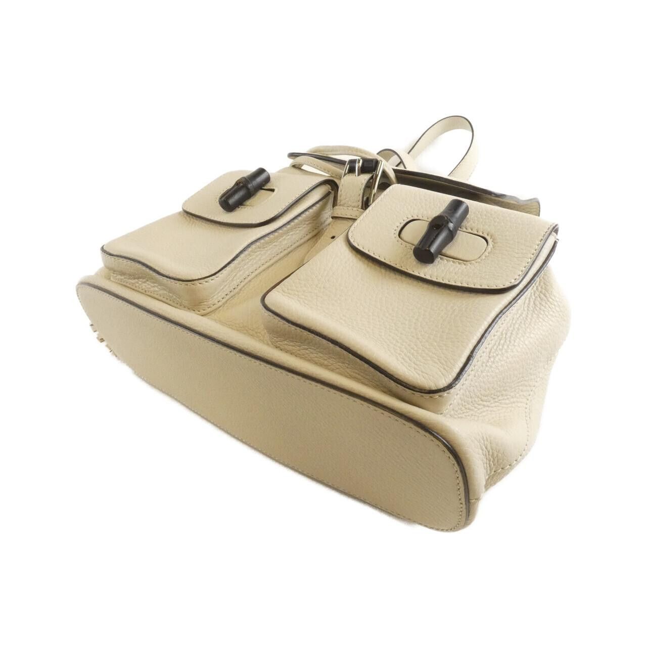 Gucci Gucci Gucci Leather Backpack Leather Backpack 370833 A7M0N DUTY FREE for USA Size ONE SIZE - 3 Thumbnail