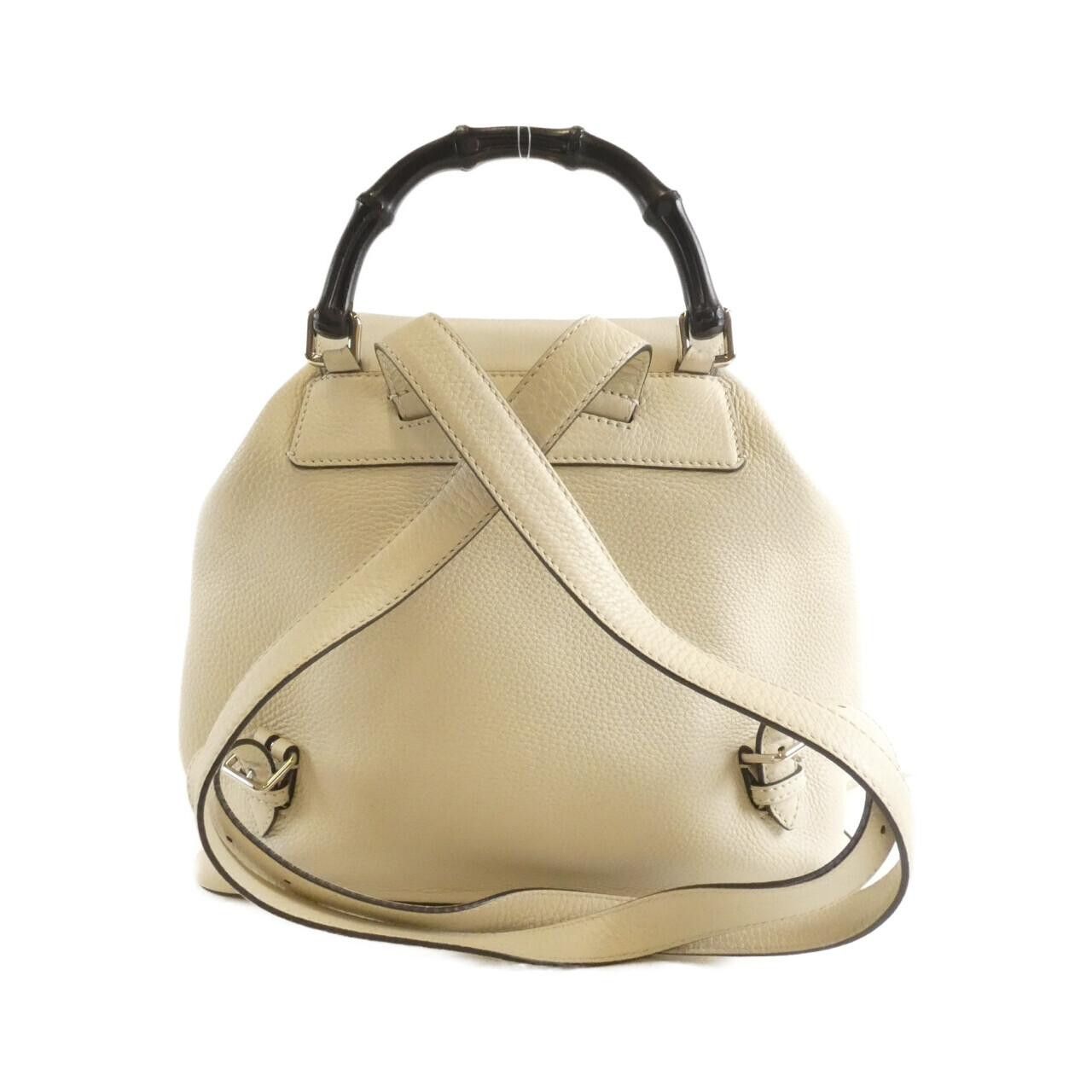 Gucci Gucci Gucci Leather Backpack Leather Backpack 370833 A7M0N DUTY FREE for USA Size ONE SIZE - 2 Thumbnail
