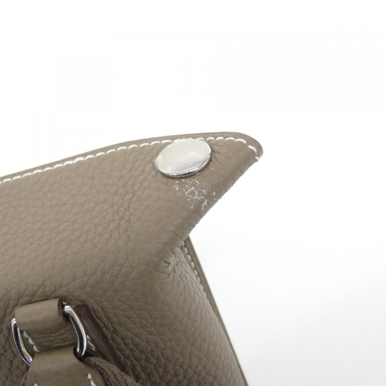 Hermes Hermes Hermes Vidoposch Togo shoulder bag Leather Shoulder Bag B DUTY FREE for USA Size ONE SIZE - 5 Thumbnail
