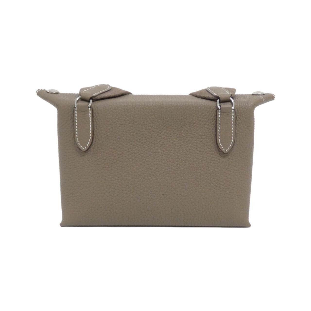 Hermes Hermes Hermes Vidoposch Togo shoulder bag Leather Shoulder Bag B DUTY FREE for USA Size ONE SIZE - 2 Thumbnail