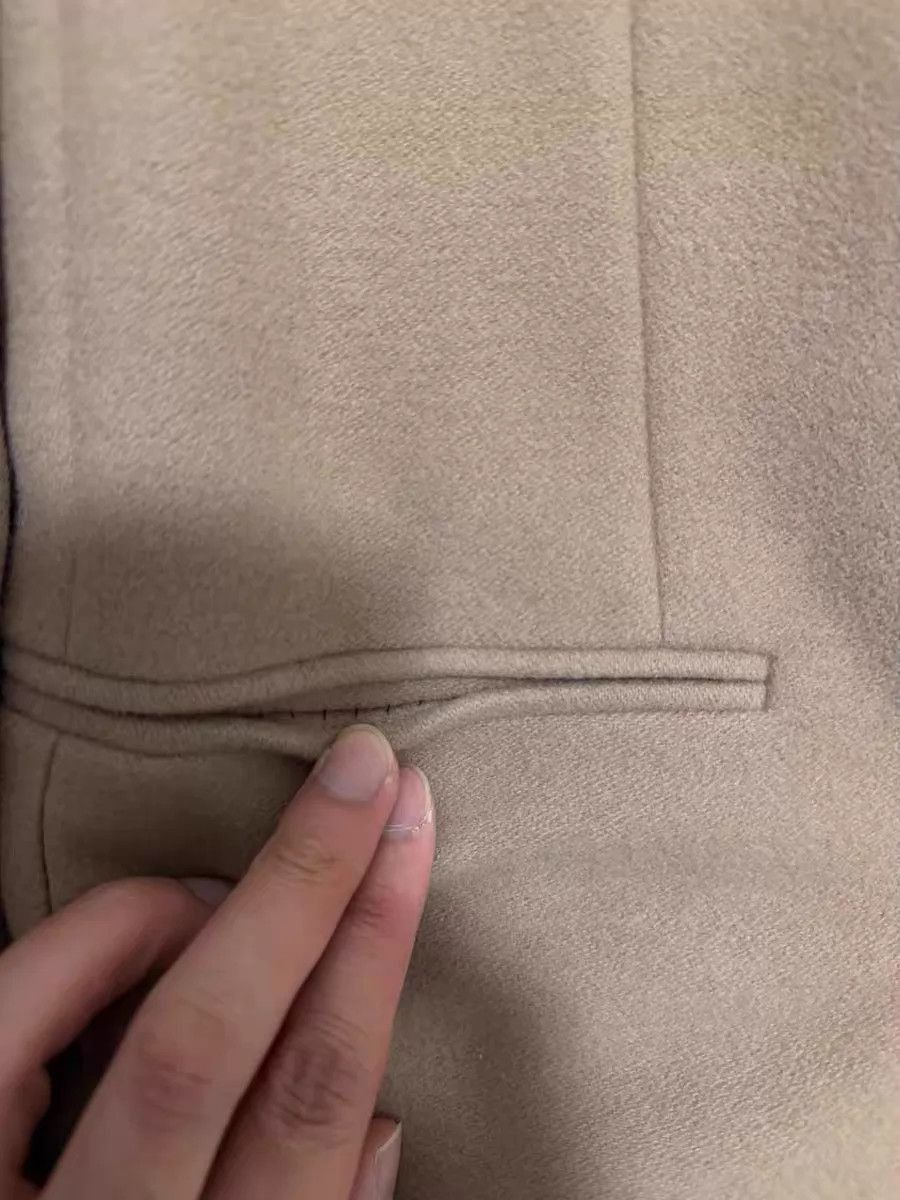 Saint Laurent Paris Long Single-Breasted Coat with Button Cuffs Size US L / EU 52-54 / 3 - 3 Thumbnail