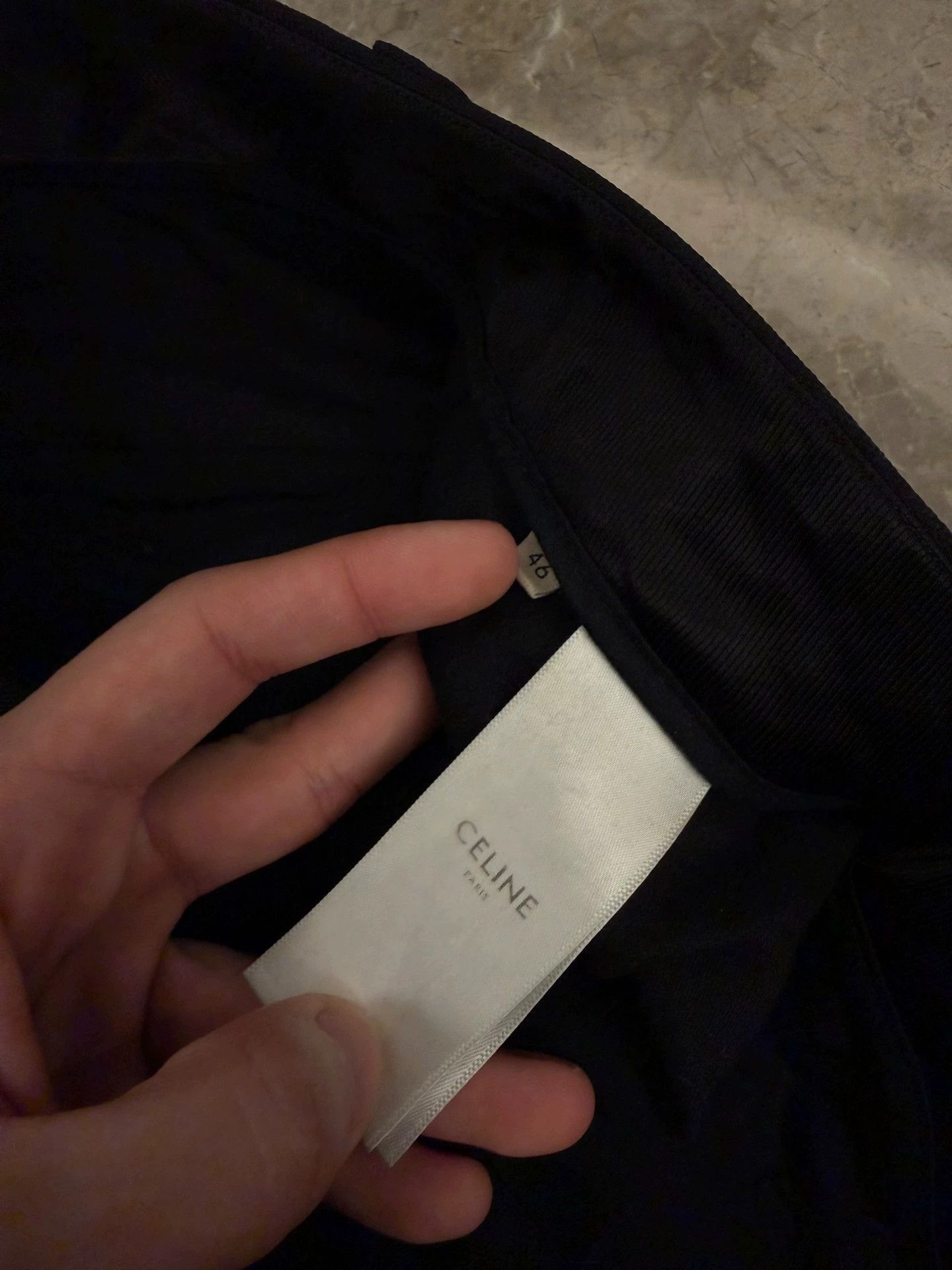 Celine Black Slim-Fit Casual Pants Size 30 Size US 30 / EU 46 - 5 Thumbnail
