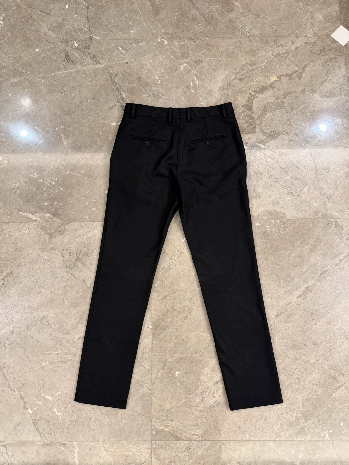 Celine Black Slim-Fit Casual Pants Size 30 Size US 30 / EU 46 - 6 Thumbnail