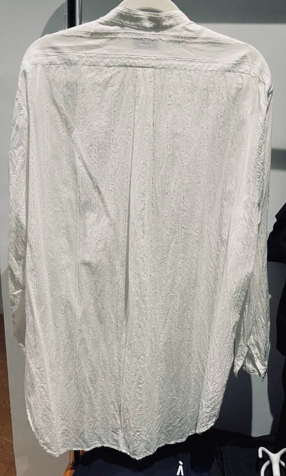 Saint Laurent Paris White Long-Sleeve Button-Up Shirt Size US M / EU 48-50 / 2 - 4 Thumbnail