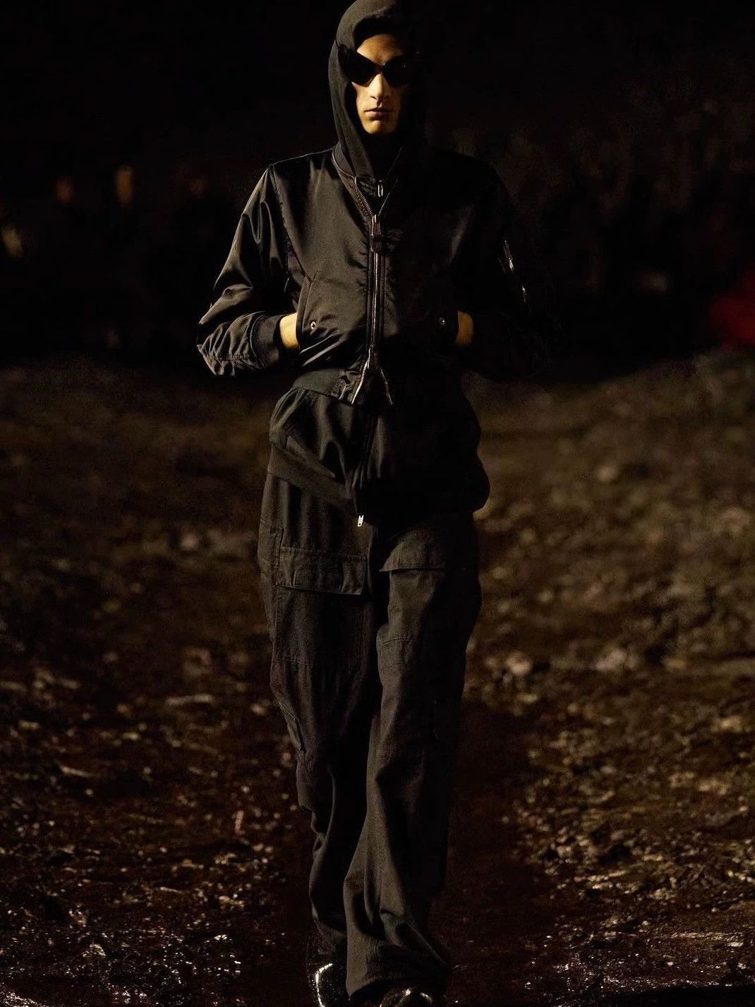 Balenciaga Black Bomber Jacket Size M Size US M / EU 48-50 / 2 - 5 Thumbnail