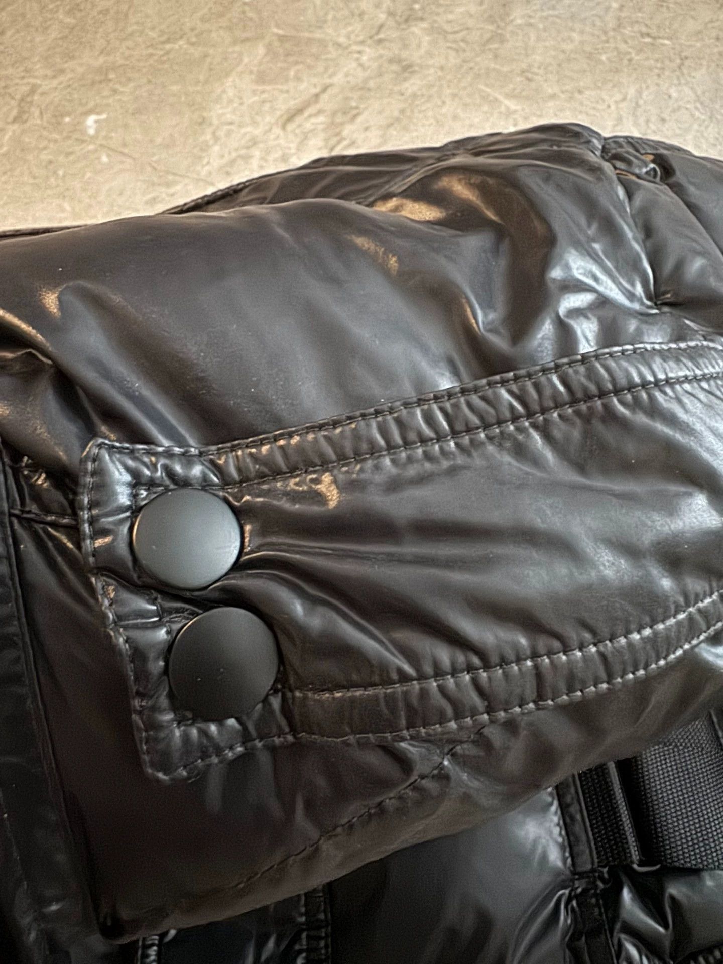 Dior Black Leather Jacket with Belted Waist Size US S / EU 44-46 / 1 - 9 Thumbnail