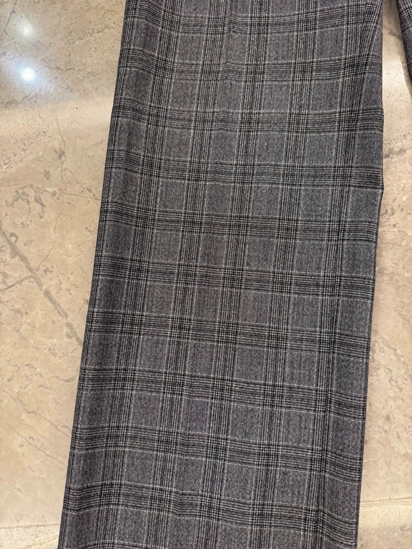 Celine Plaid Straight-Leg Casual Pants Size US 28 / EU 44 - 2 Thumbnail
