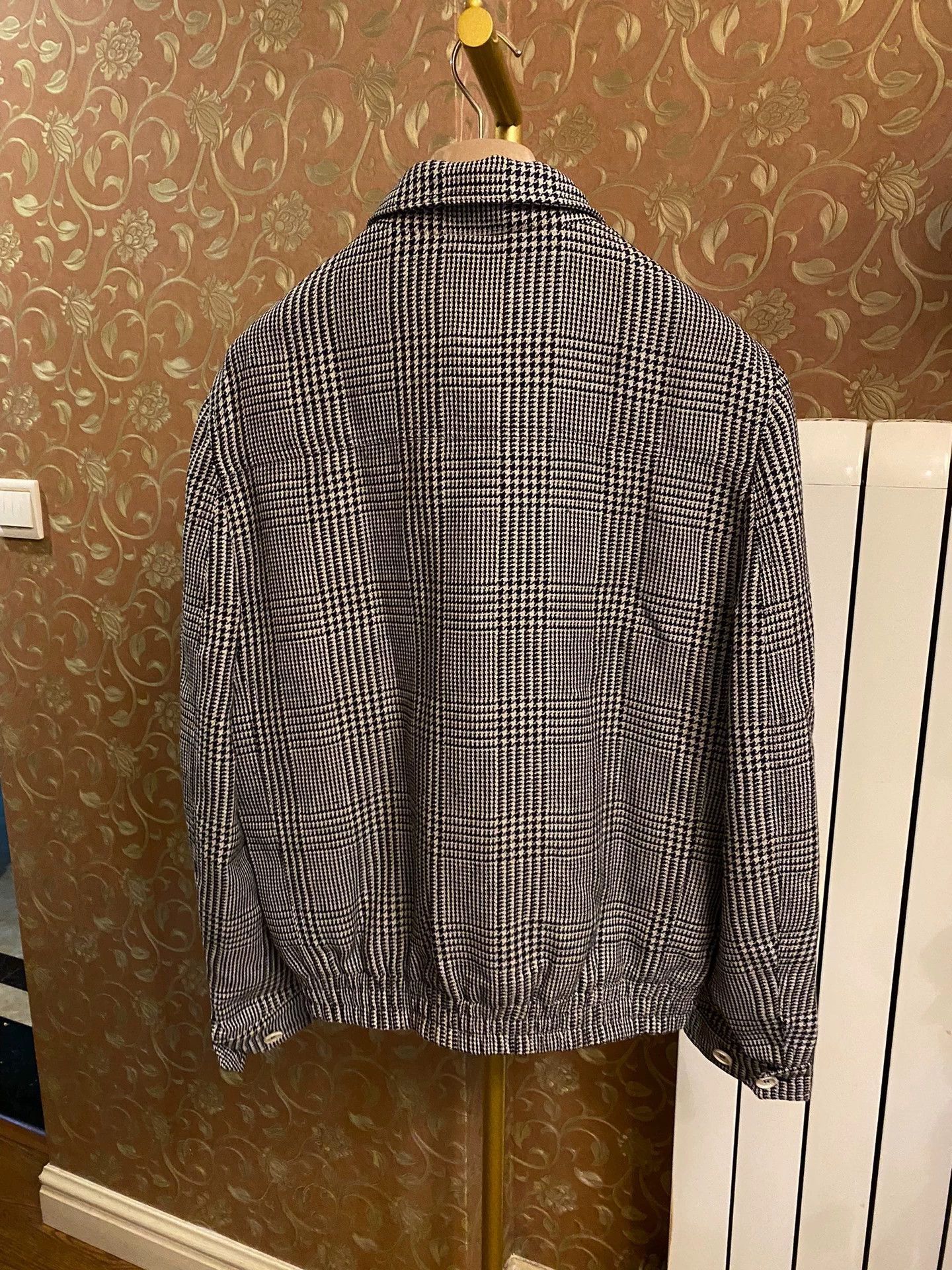 Brunello Cucinelli Multi Checkered Zip-Front Light Jacket M Size US M / EU 48-50 / 2 - 4 Thumbnail