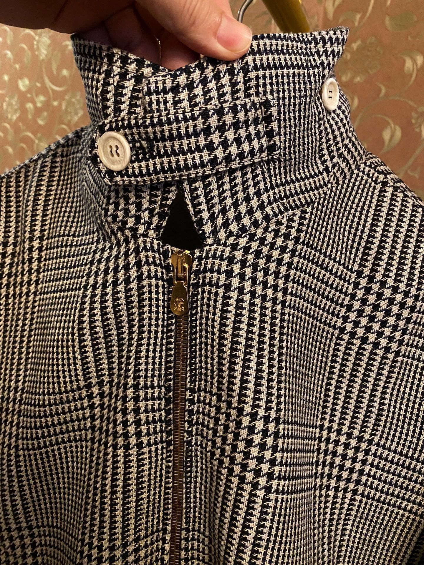 Brunello Cucinelli Multi Checkered Zip-Front Light Jacket M Size US M / EU 48-50 / 2 - 3 Thumbnail