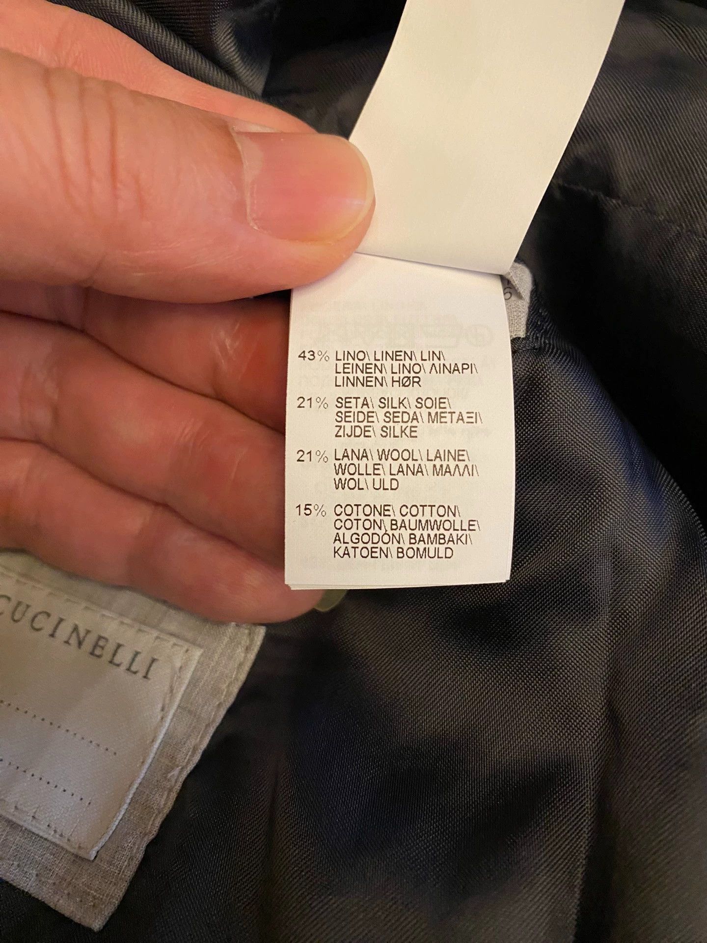 Brunello Cucinelli Multi Checkered Zip-Front Light Jacket M Size US M / EU 48-50 / 2 - 6 Thumbnail
