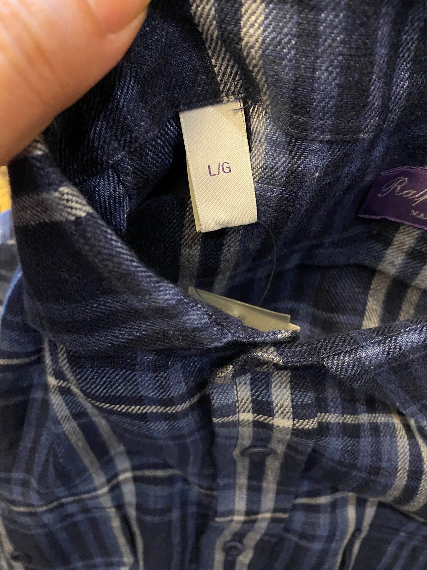 RRL Ralph Lauren Plaid Long-Sleeve Button-Up Shirt Size US L / EU 52-54 / 3 - 5 Thumbnail