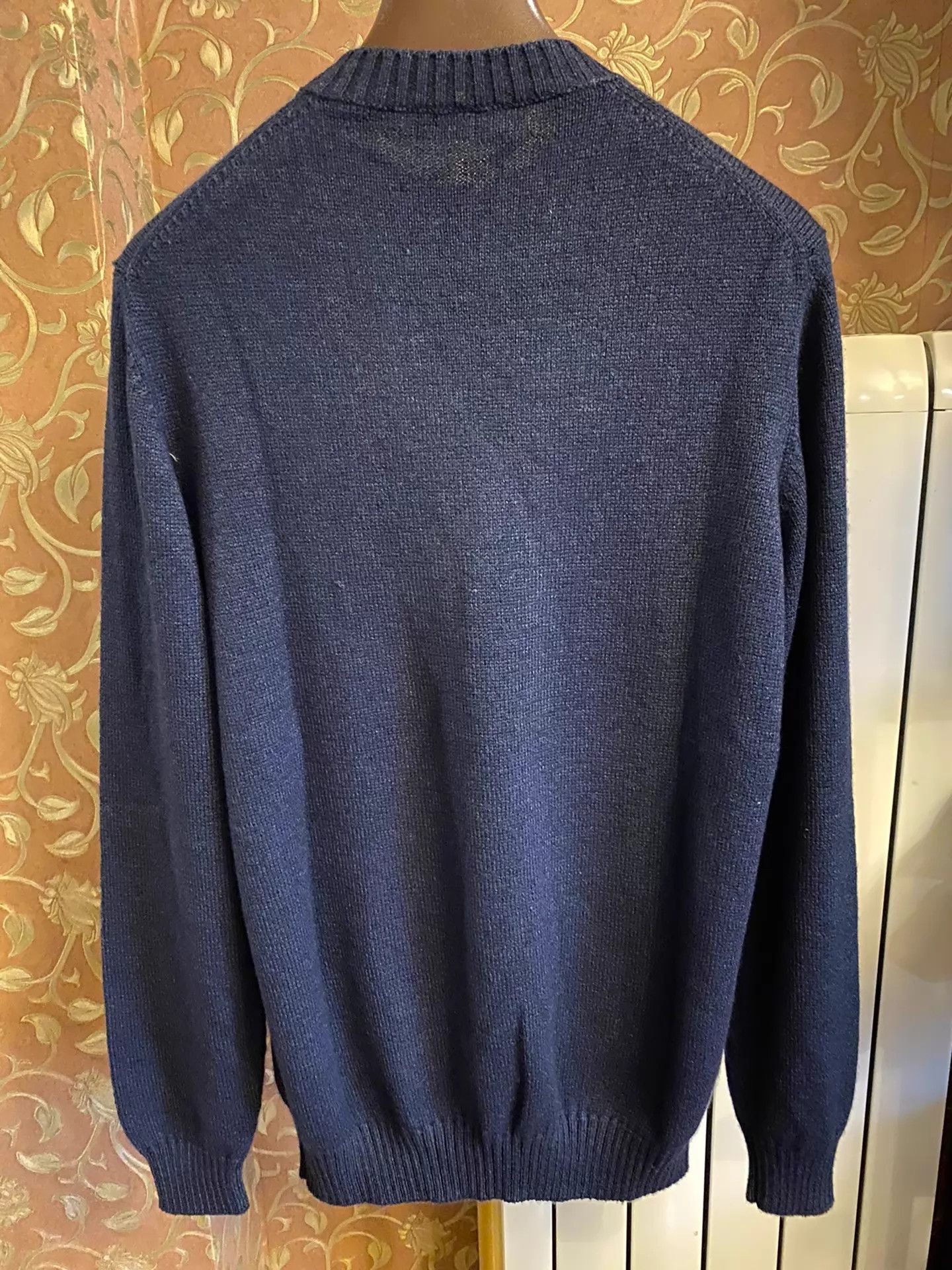 Loro Piana Black Cable Knit Long Sleeve Sweater Size L Size US L / EU 52-54 / 3 - 5 Thumbnail