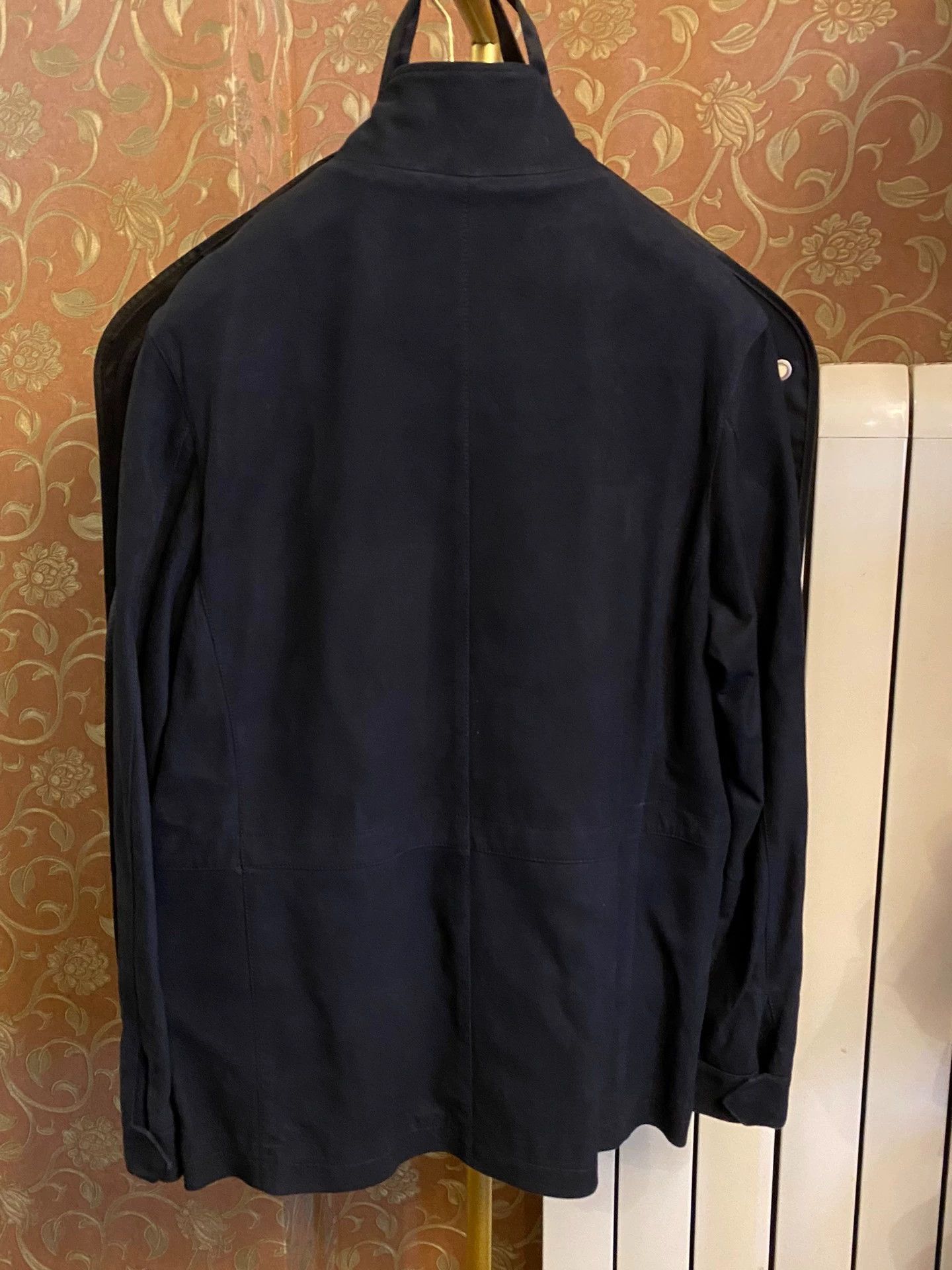 Alfred Dunhill Black Casual Jacket with Front Pockets Size US M / EU 48-50 / 2 - 6 Thumbnail