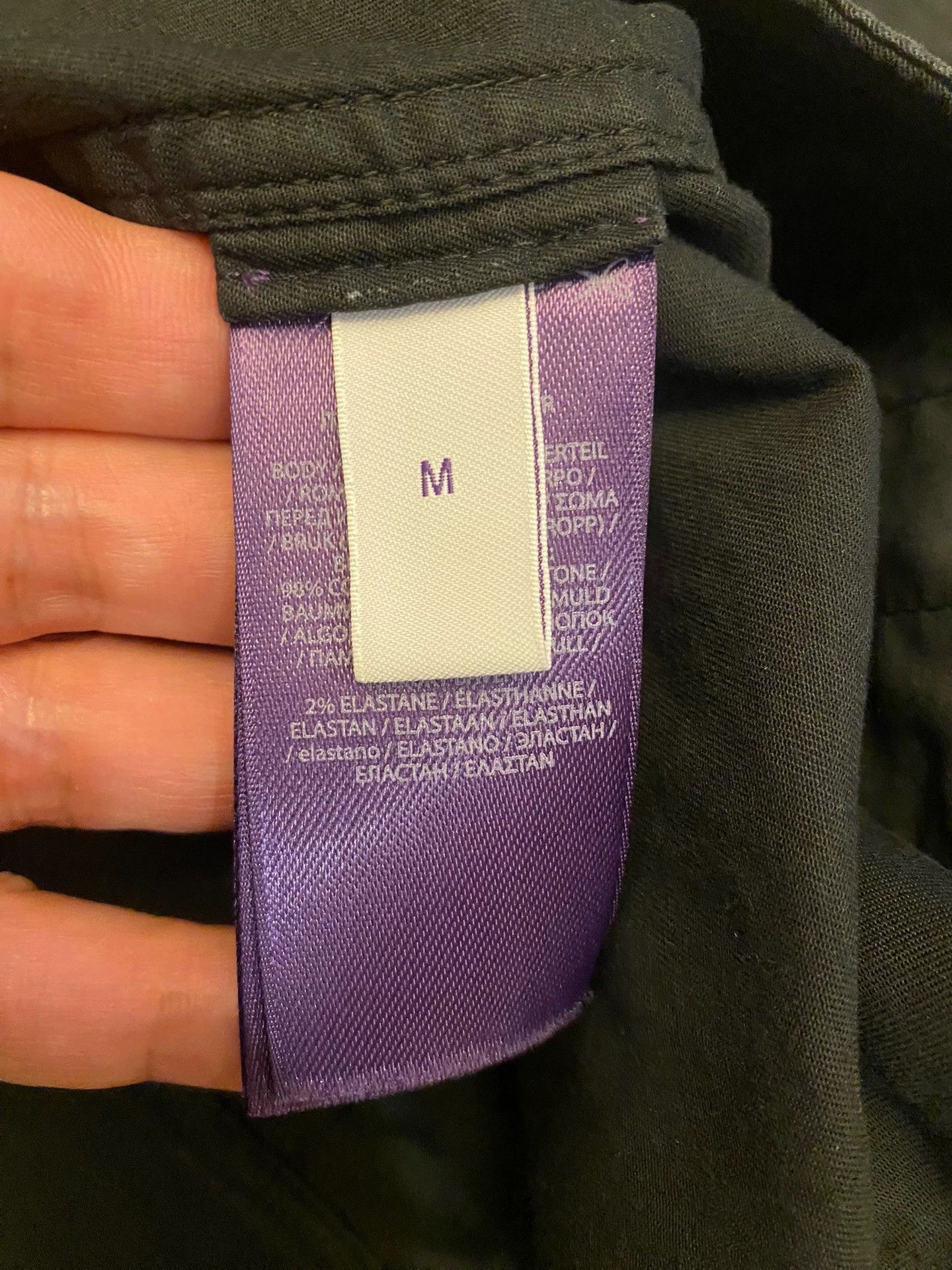 Ralph Lauren Black Button-Front Utility Jacket Size US M / EU 48-50 / 2 - 7 Thumbnail
