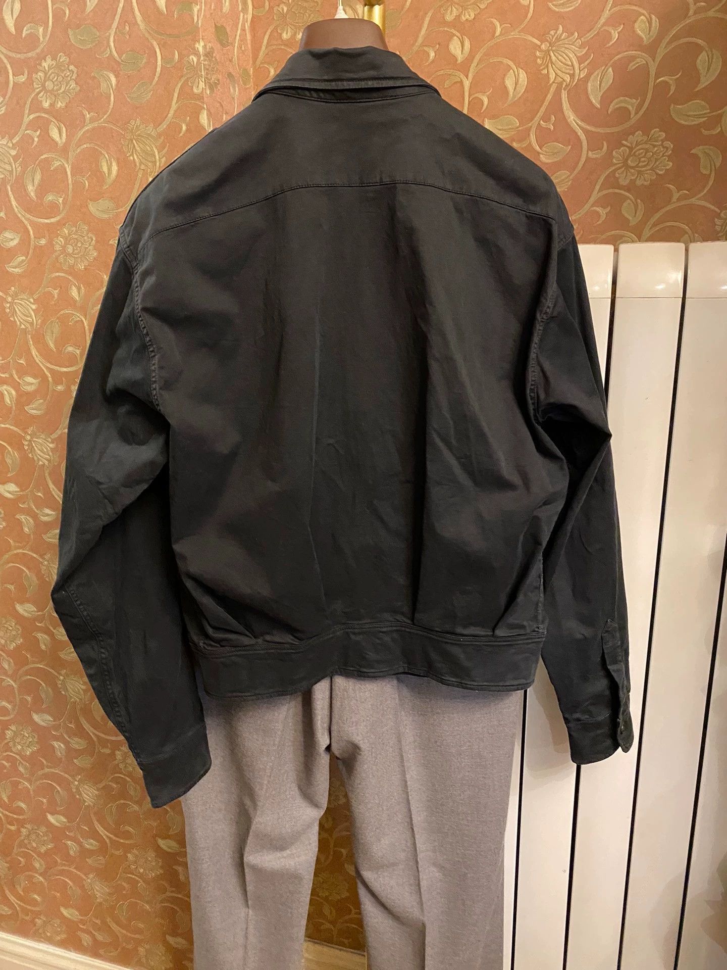 Ralph Lauren Black Button-Front Utility Jacket Size US M / EU 48-50 / 2 - 3 Thumbnail