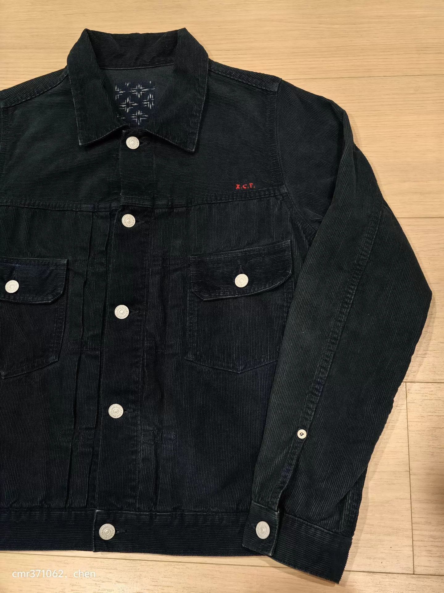 Visvim Black Corduroy Button-Up Jacket Size US M / EU 48-50 / 2 - 3 Thumbnail