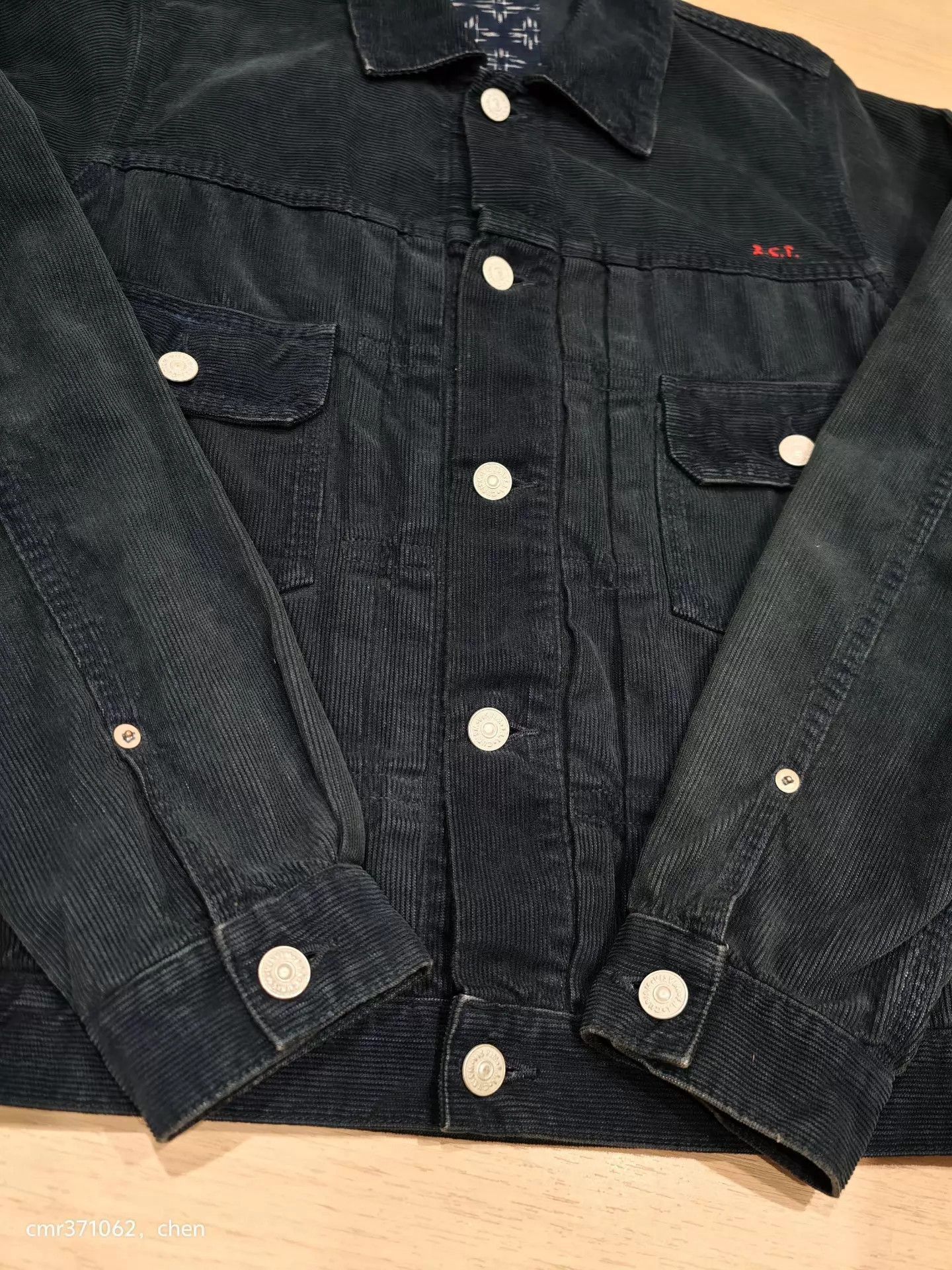 Visvim Black Corduroy Button-Up Jacket Size US M / EU 48-50 / 2 - 5 Thumbnail
