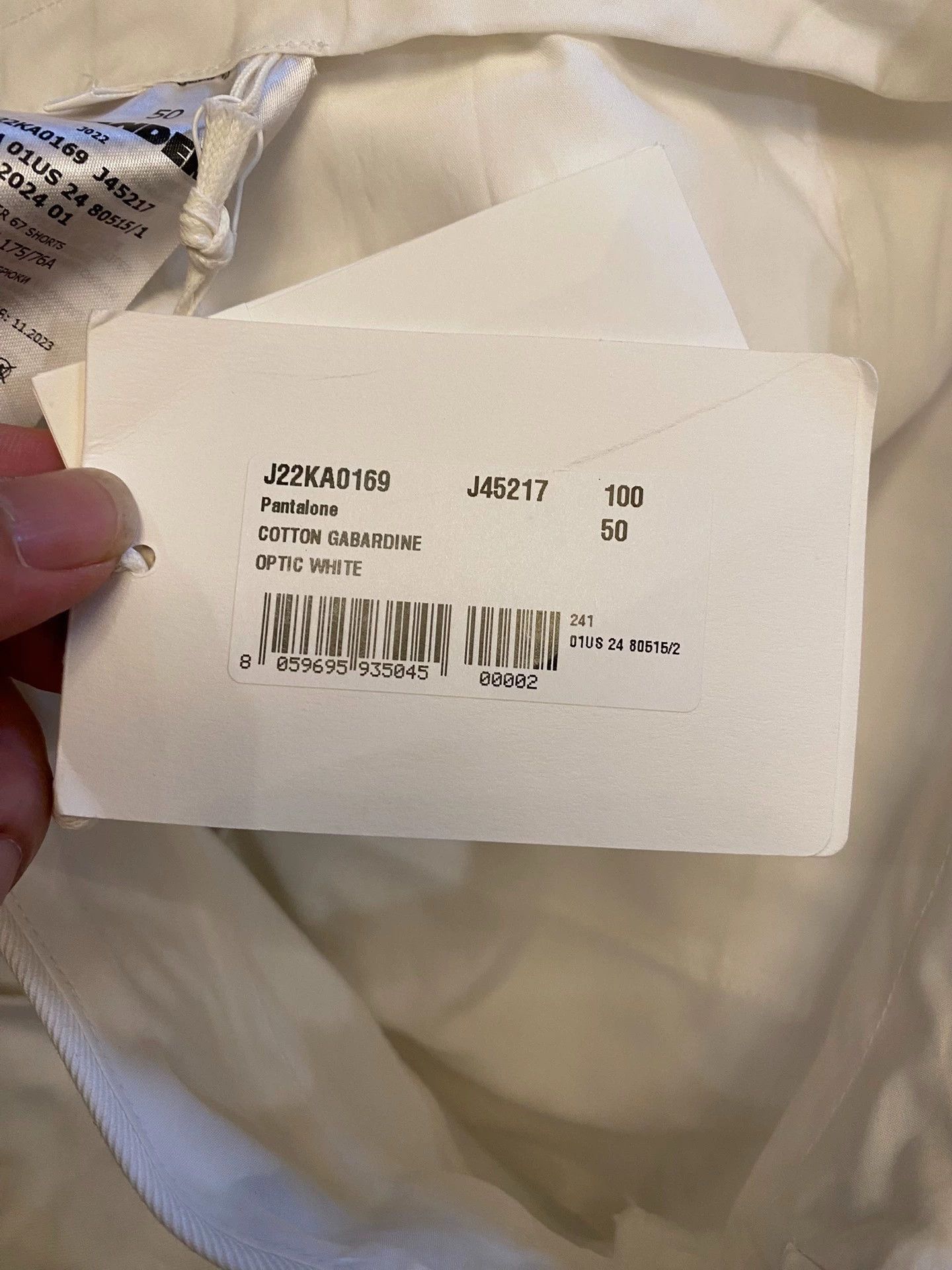 Jil Sander White Casual Shorts Size 32 Size US 32 / EU 48 - 9 Thumbnail