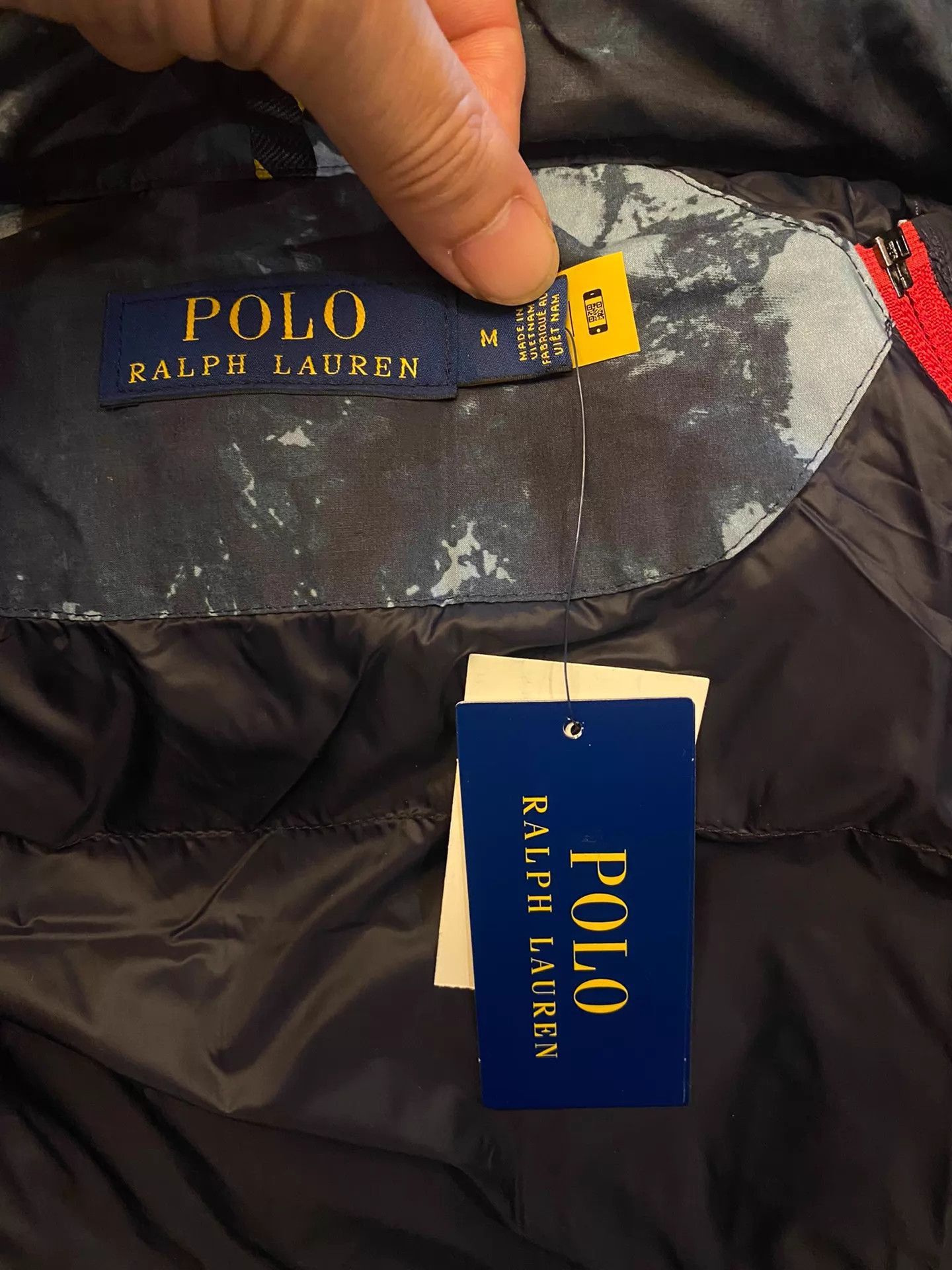 RRL Ralph Lauren Multi Colored Hooded Puffer Jacket Size M Size US M / EU 48-50 / 2 - 6 Thumbnail