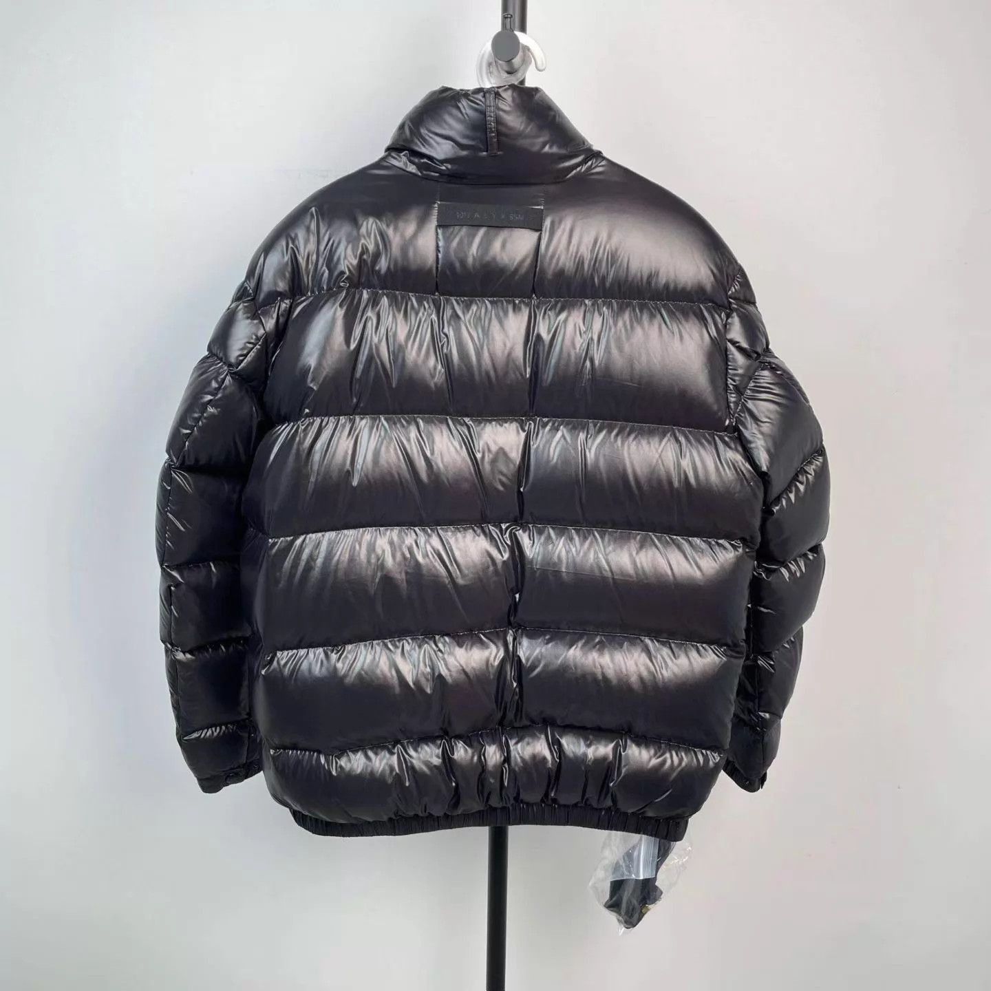 Moncler Black Puffer Jacket with High Collar - Size S Size US S / EU 44-46 / 1 - 2 Thumbnail