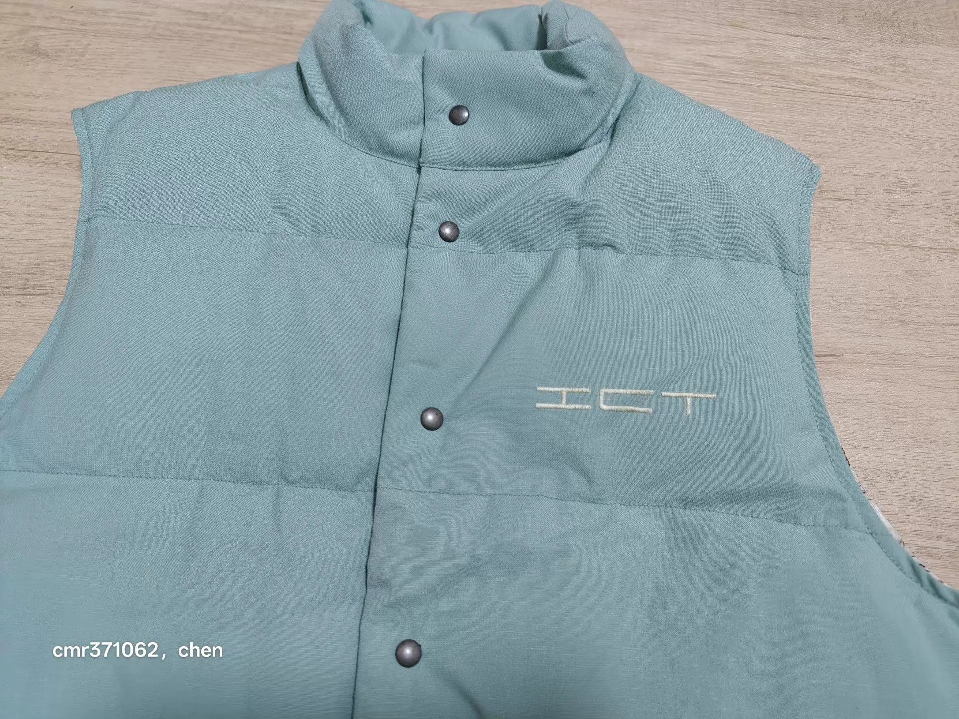 Visvim Green Puffer Vest with Front Pockets - Size S Size US S / EU 44-46 / 1 - 2 Thumbnail