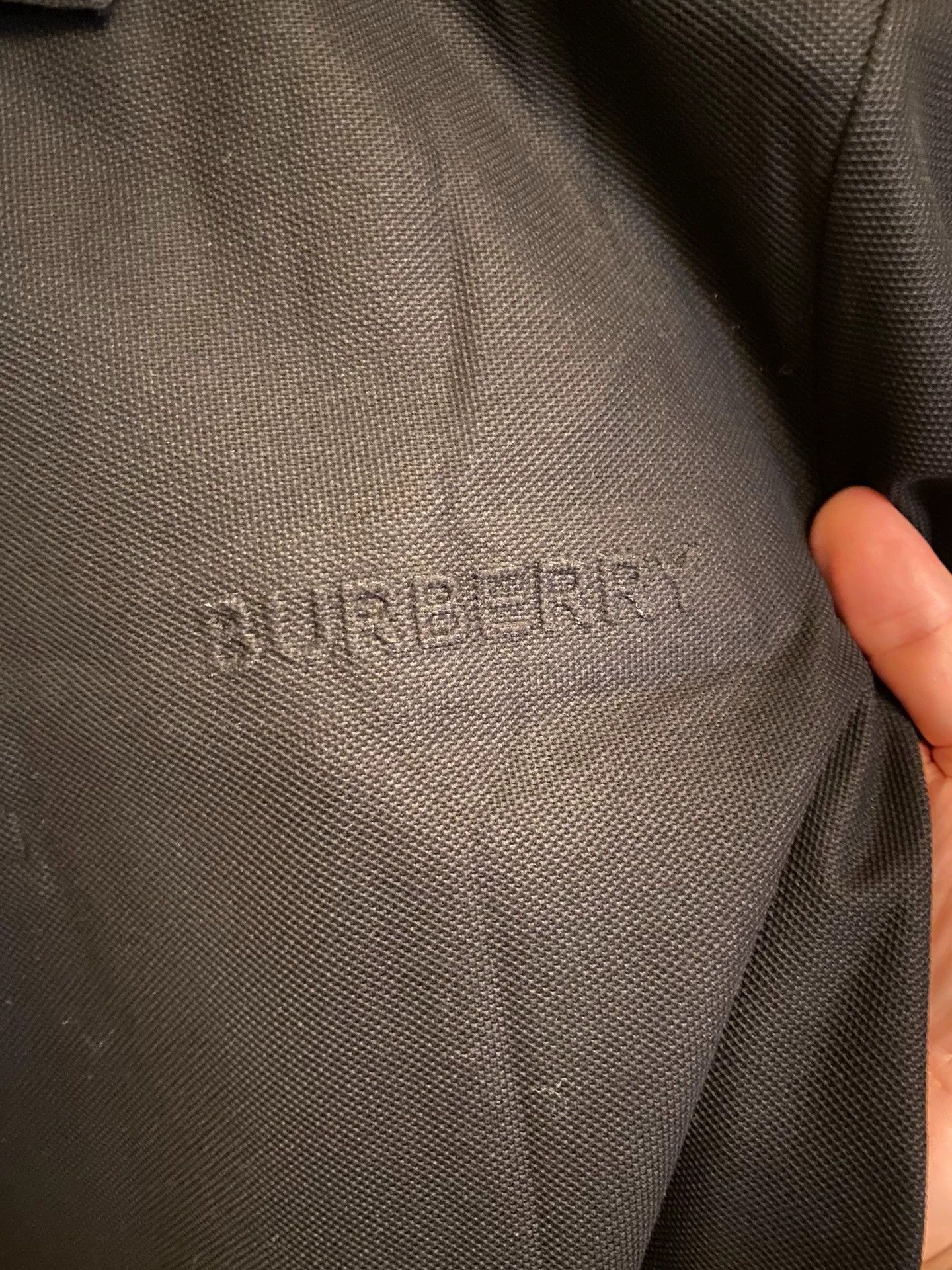 Burberry Black Short Sleeve Polo Shirt Size US M / EU 48-50 / 2 - 3 Thumbnail