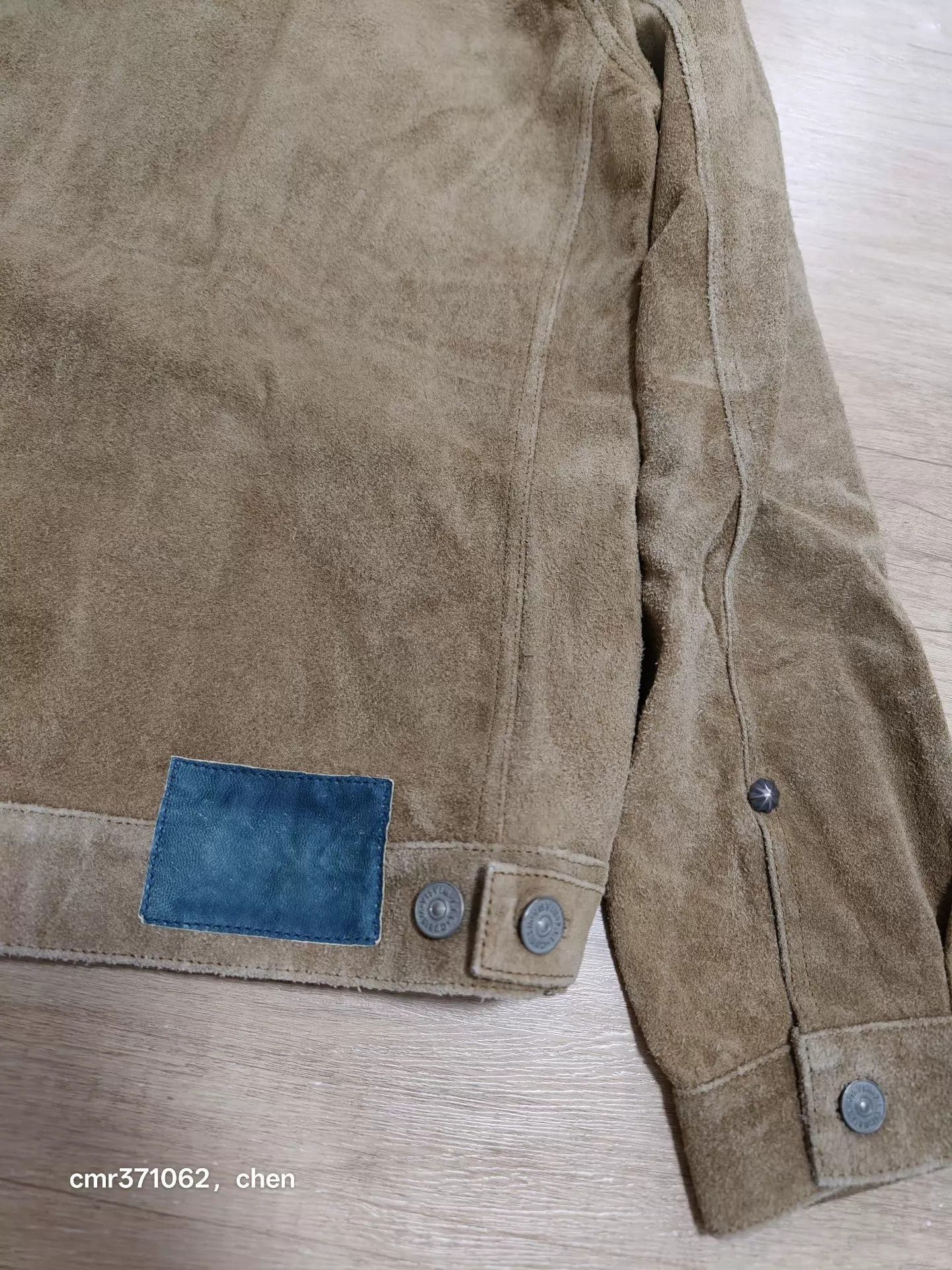 Visvim Brown Suede Button-Front Jacket - Size S Size US S / EU 44-46 / 1 - 6 Thumbnail