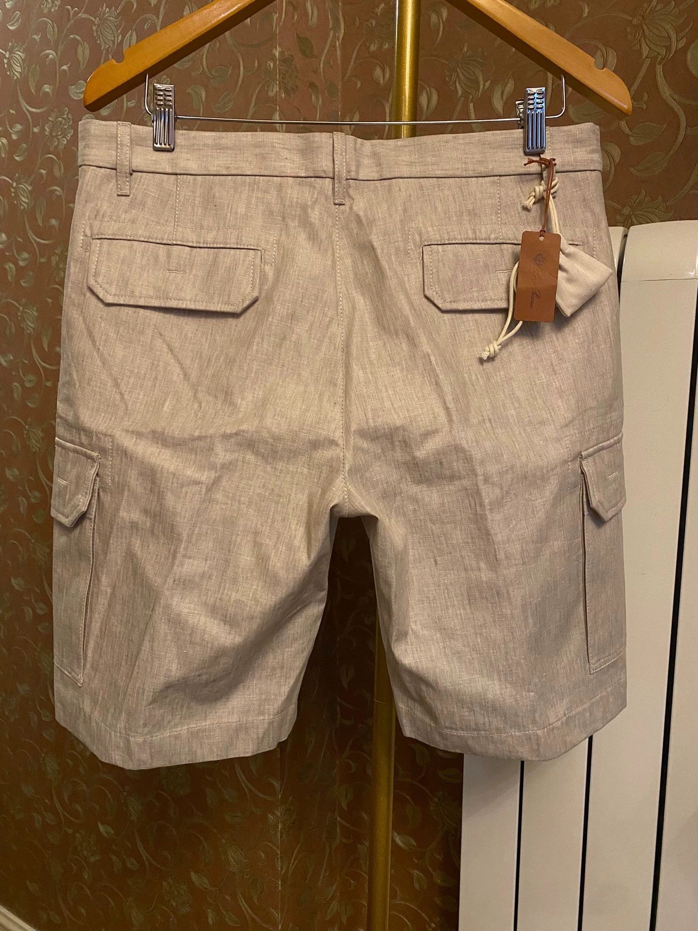 Loro Piana Beige Cargo Shorts Size 32 Size US 32 / EU 48 - 3 Thumbnail