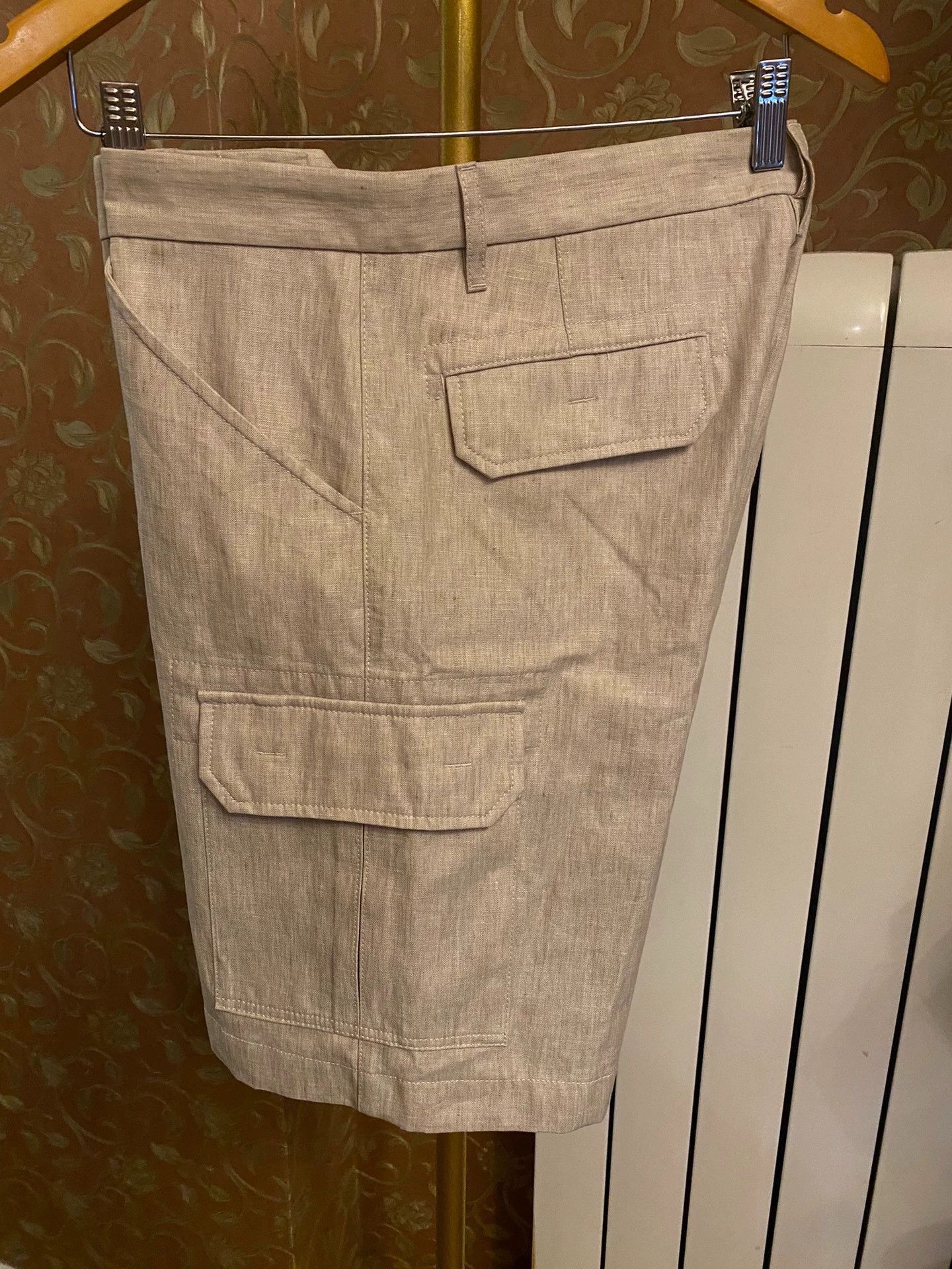 Loro Piana Beige Cargo Shorts Size 32 Size US 32 / EU 48 - 4 Thumbnail