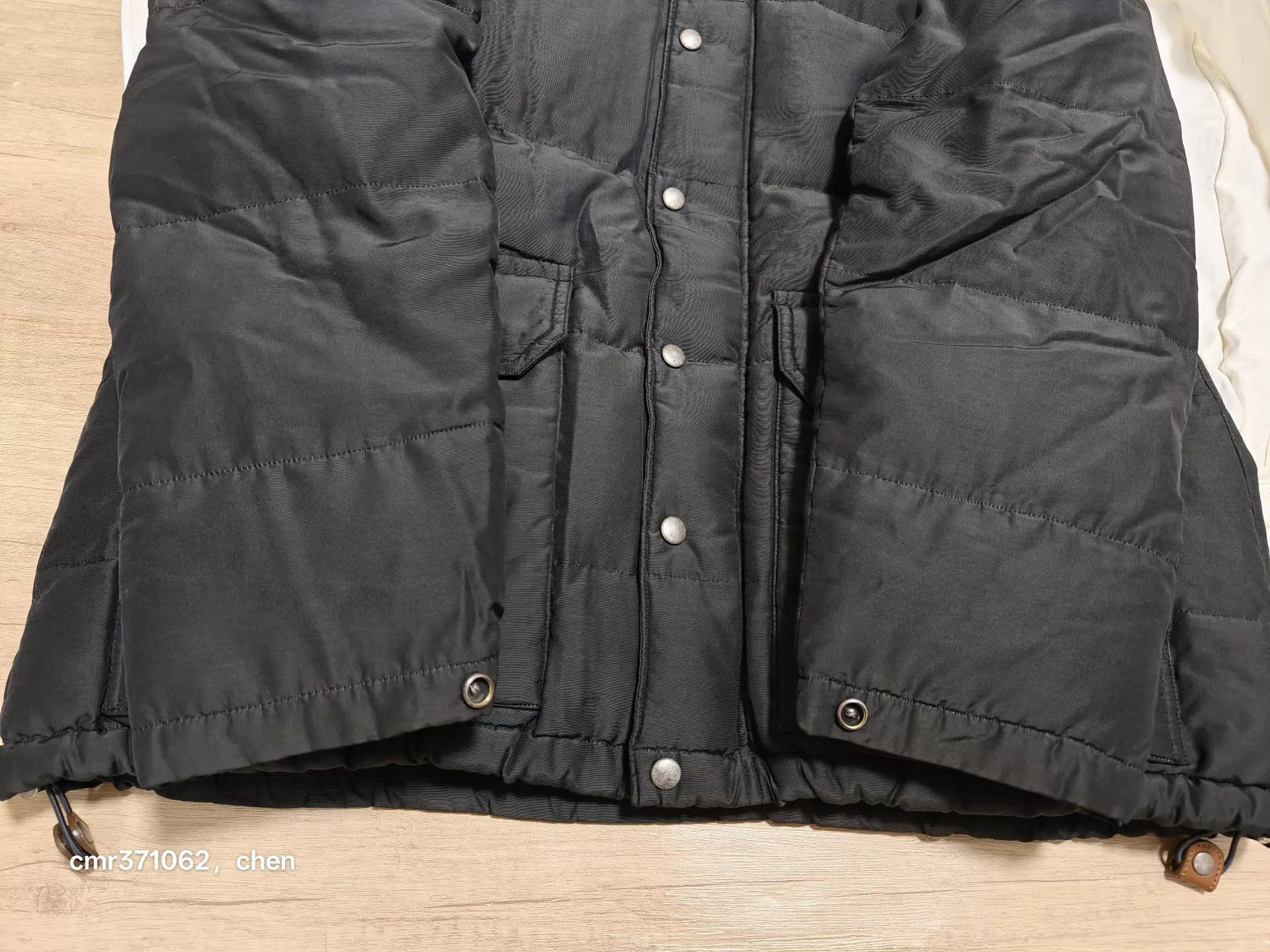 Visvim Black Hooded Puffer Jacket - Size M Size US M / EU 48-50 / 2 - 3 Thumbnail