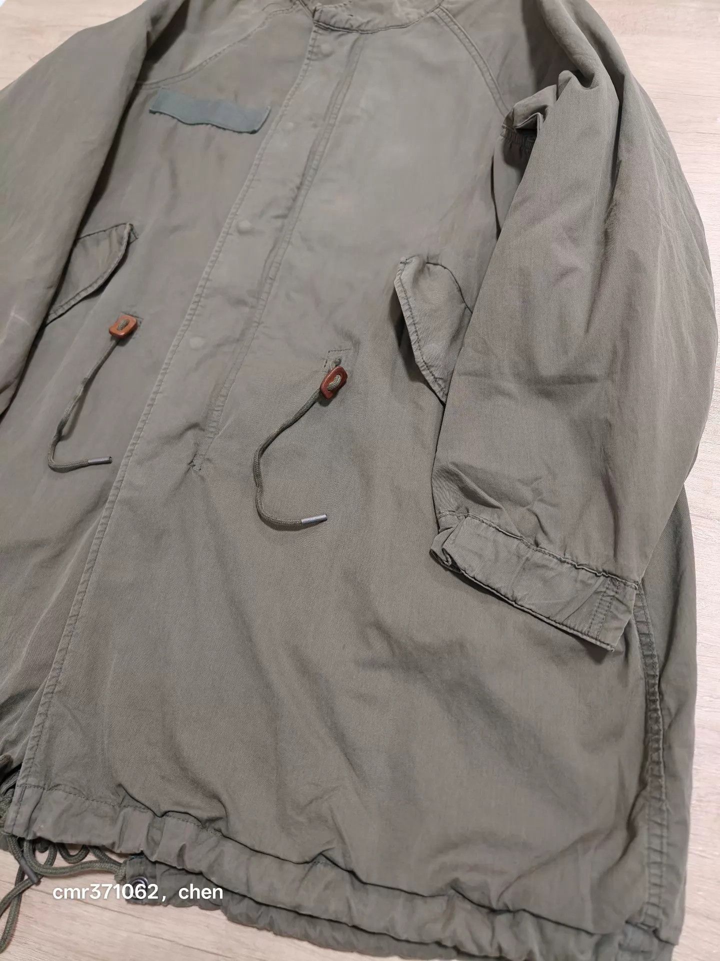 Visvim Green Long-Sleeve Heavy Coat Size M Size US M / EU 48-50 / 2 - 3 Thumbnail