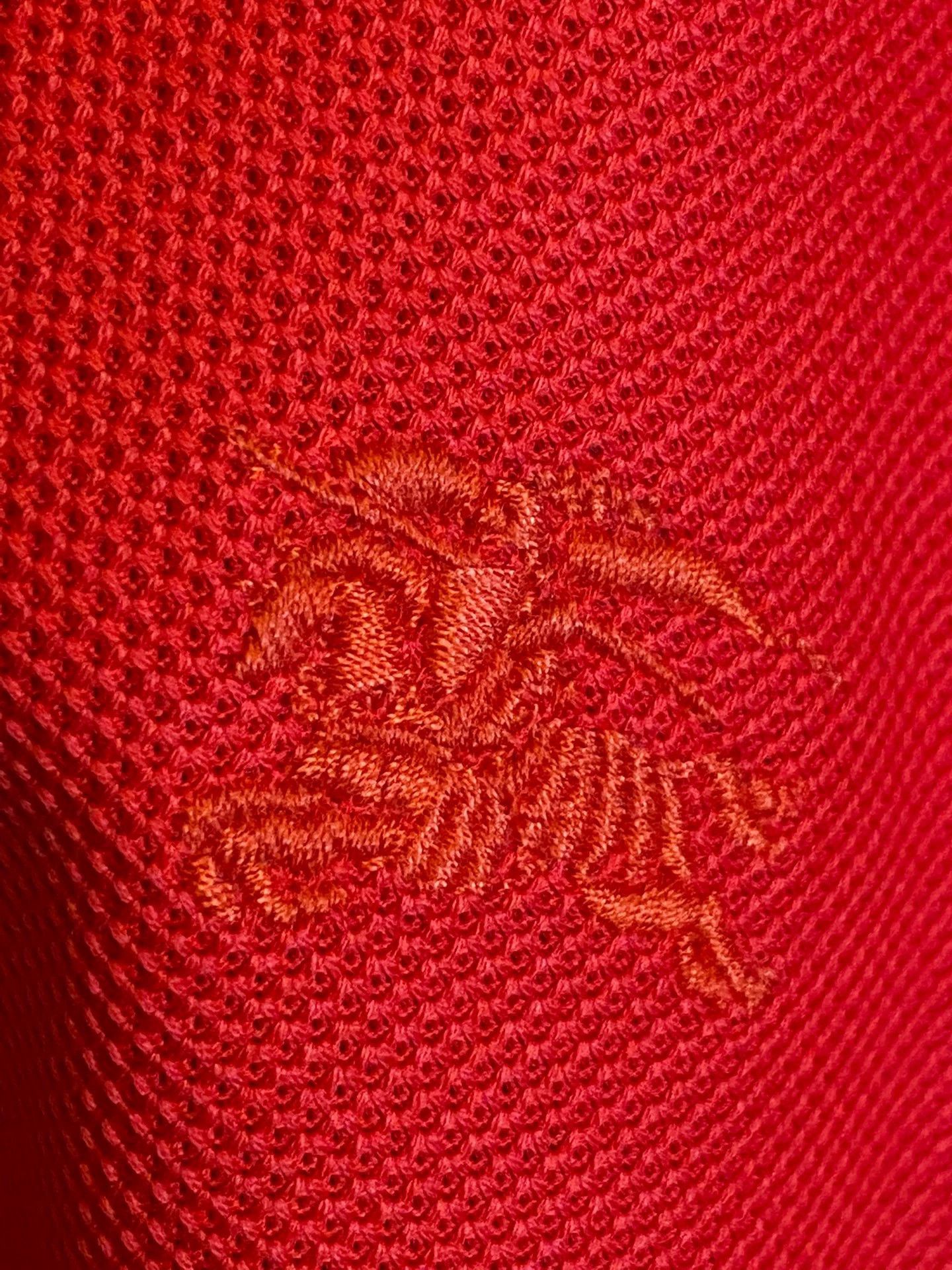 Burberry Red Short Sleeve Polo Shirt Size L Size US L / EU 52-54 / 3 - 3 Thumbnail