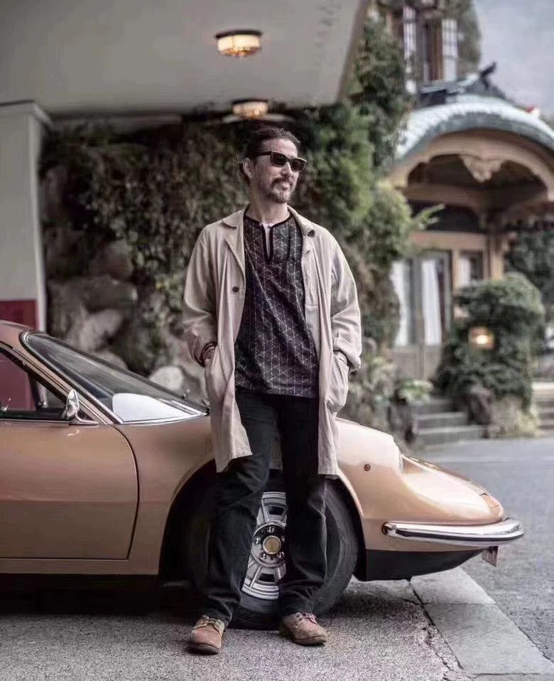 Visvim Beige Long Coat with 'PEERLESS' Print - Size M Size US M / EU 48-50 / 2 - 8 Thumbnail