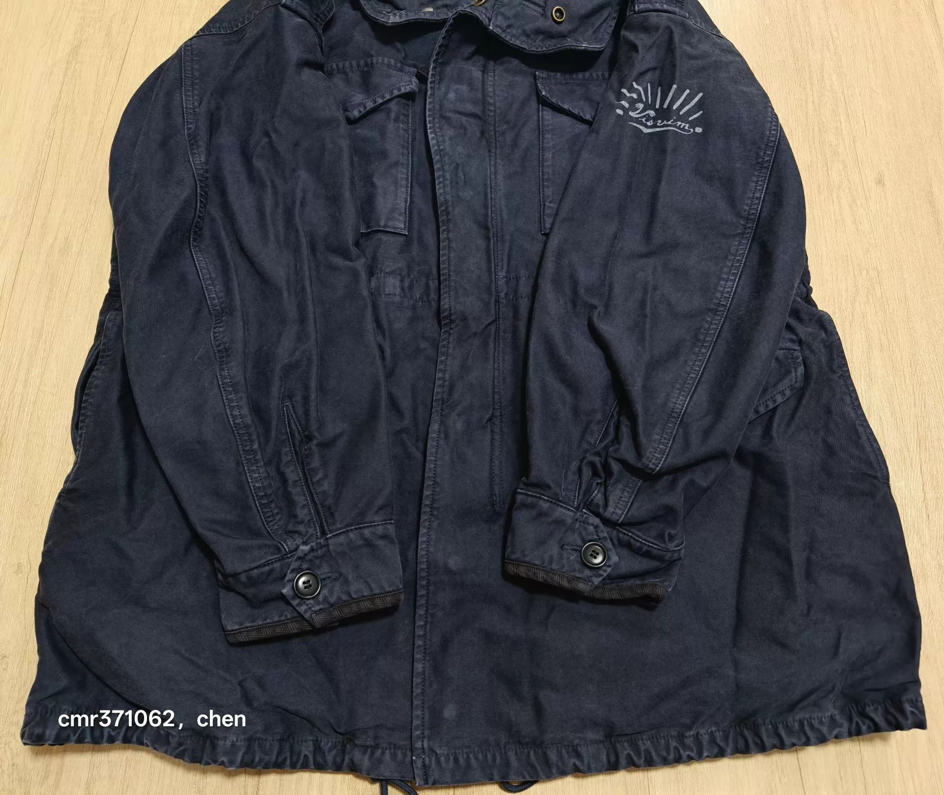 Visvim Blue Long-Sleeve Utility Coat Size S Size US S / EU 44-46 / 1 - 2 Thumbnail