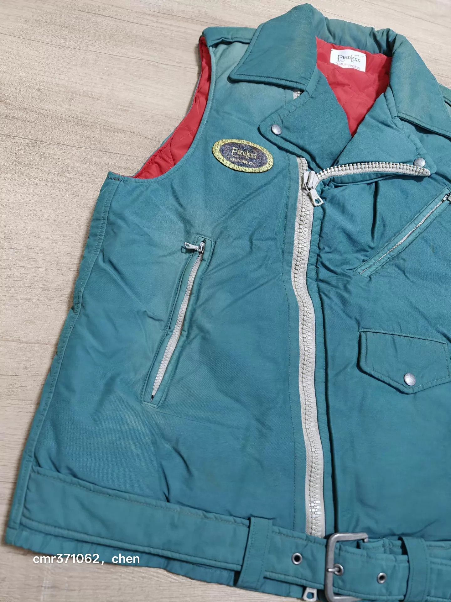 Visvim Green Quilted Moto Vest Size S Size US S / EU 44-46 / 1 - 3 Thumbnail