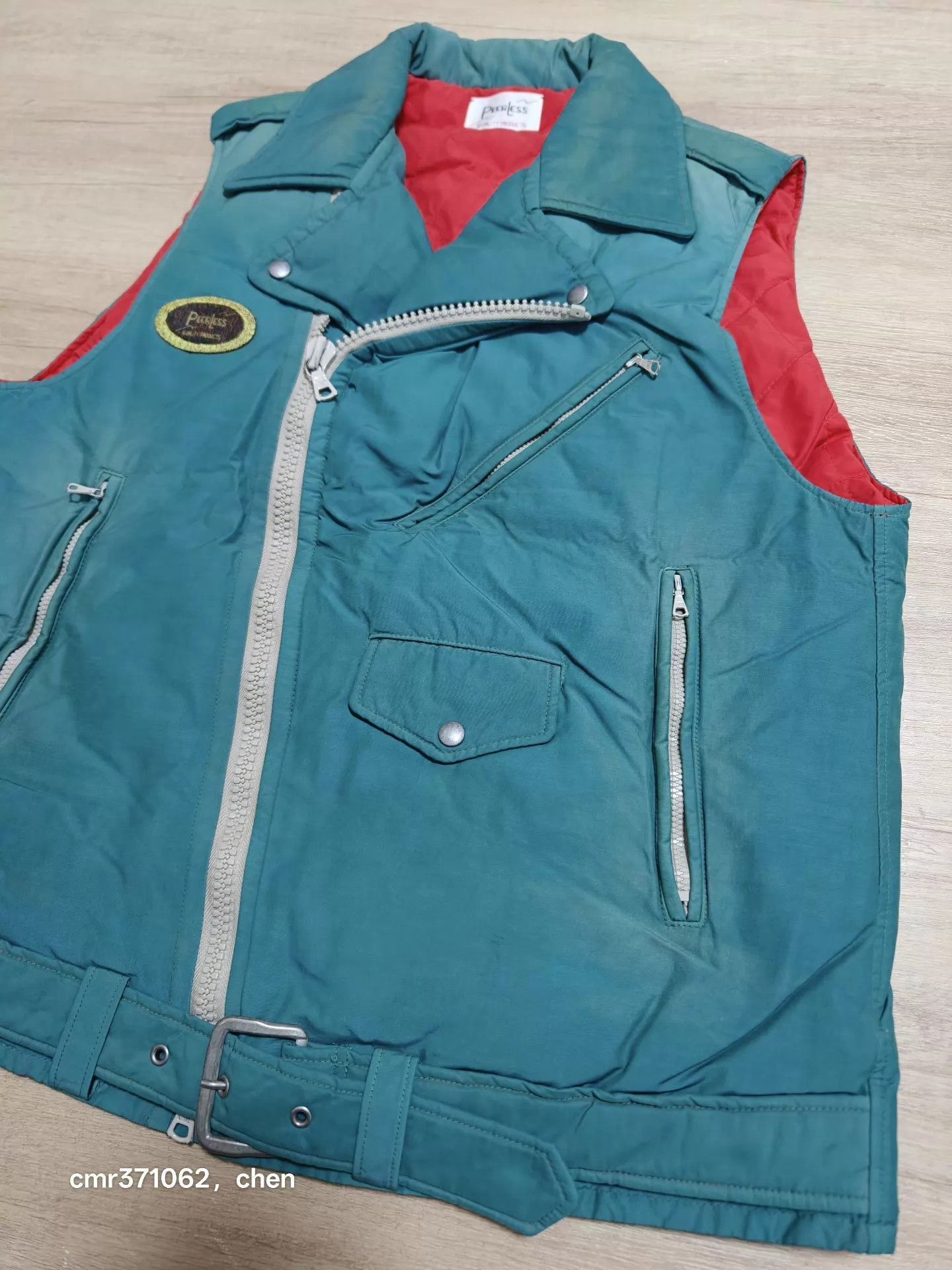 Visvim Green Quilted Moto Vest Size S Size US S / EU 44-46 / 1 - 4 Thumbnail