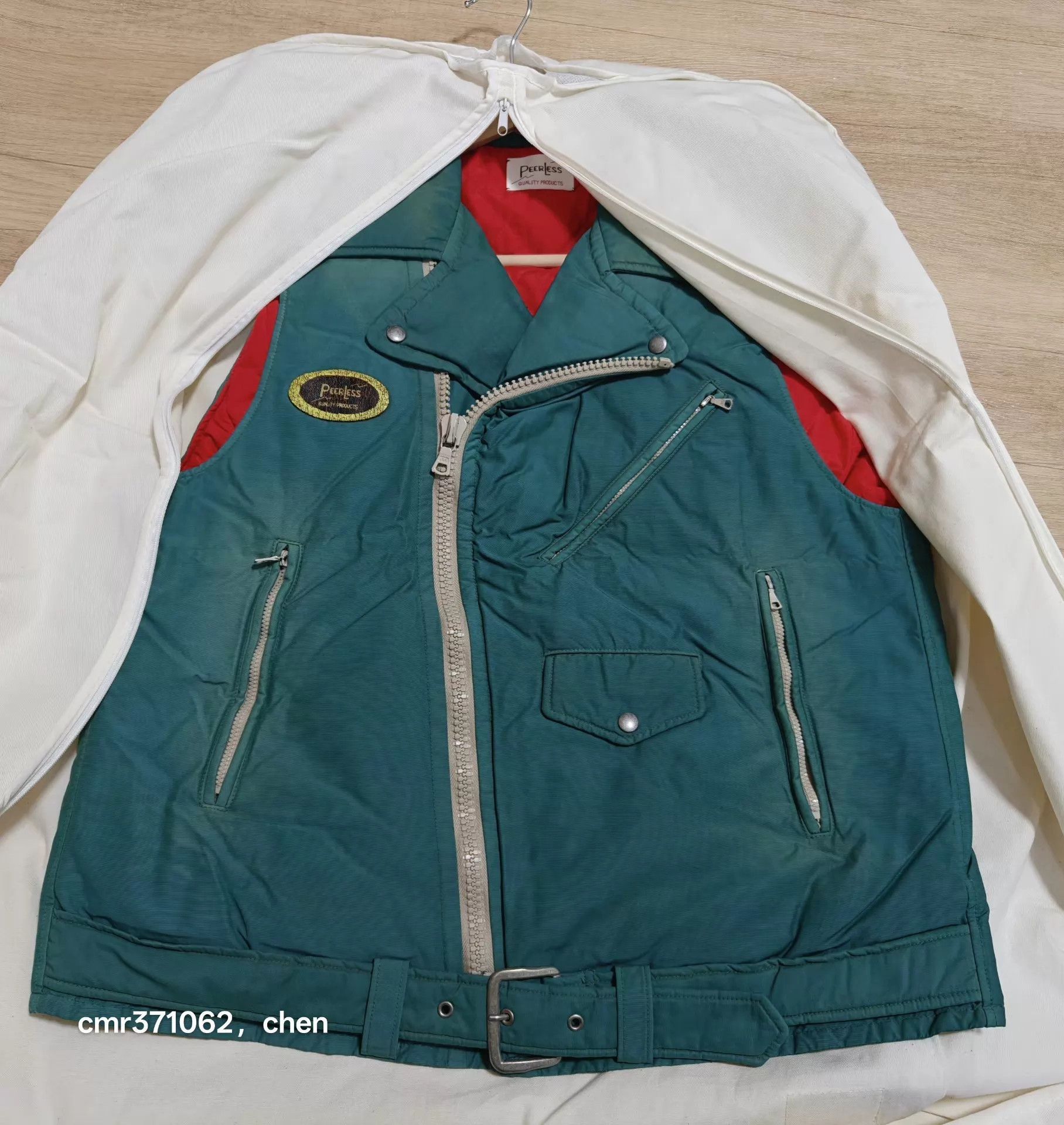 Visvim Green Quilted Moto Vest Size S Size US S / EU 44-46 / 1 - 8 Thumbnail