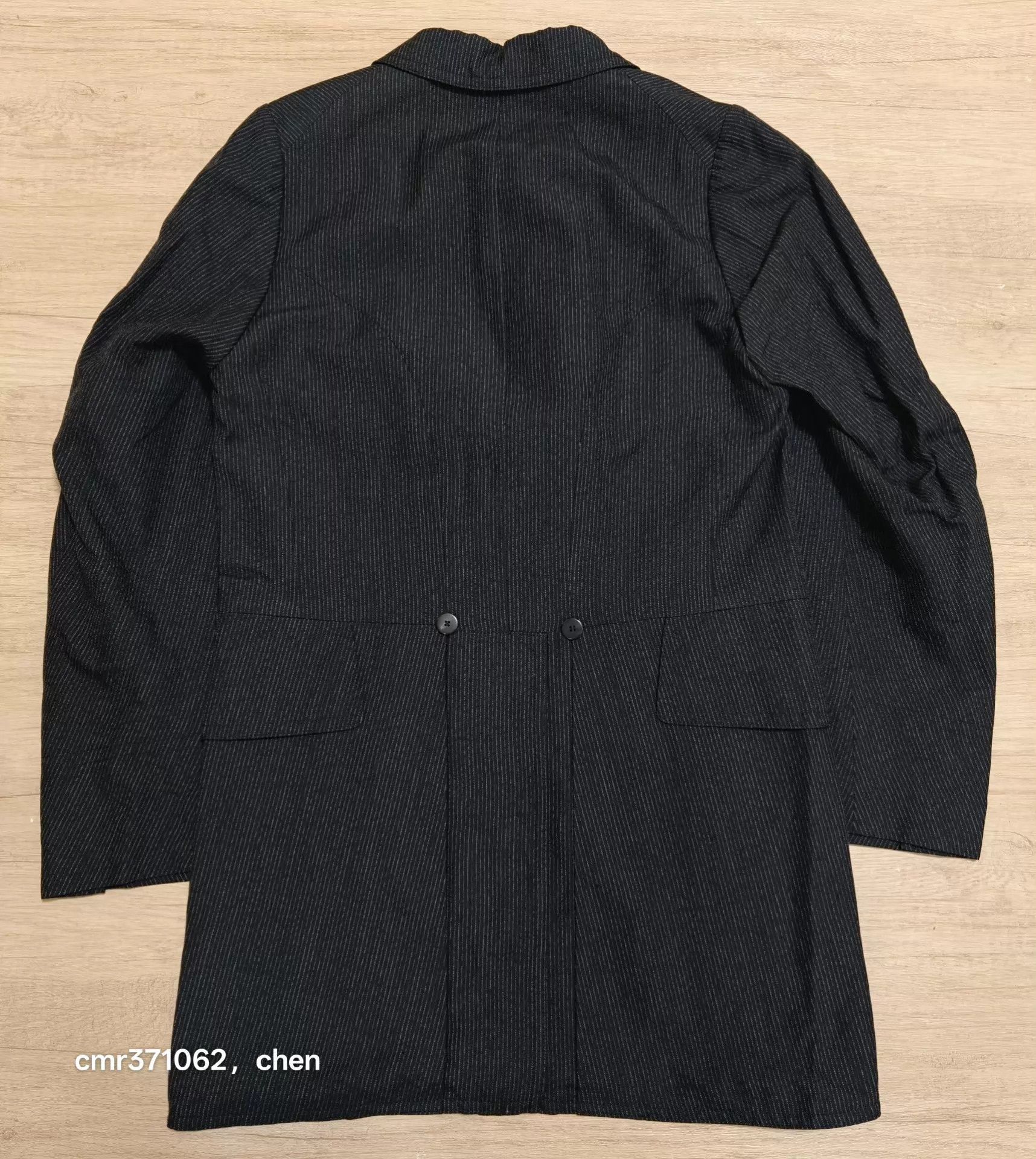 Visvim Black Tailored Long Coat - Size S Size US S / EU 44-46 / 1 - 5 Thumbnail