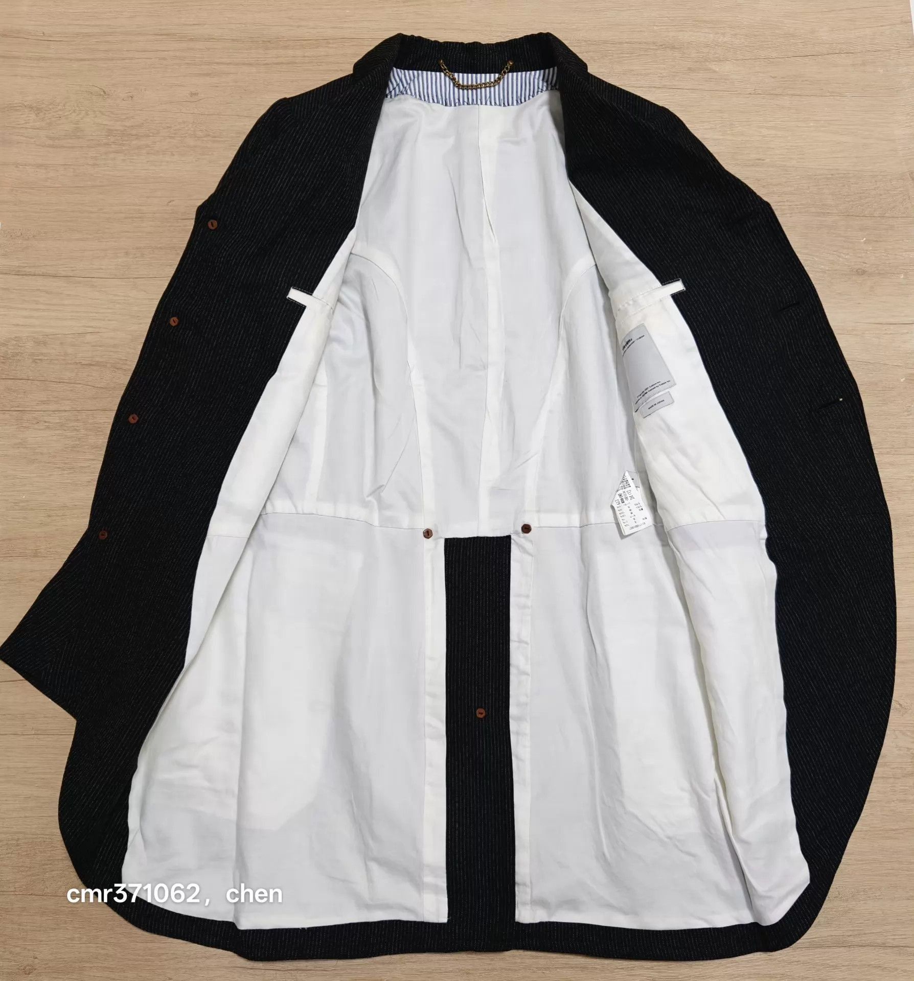 Visvim Black Tailored Long Coat - Size S Size US S / EU 44-46 / 1 - 3 Thumbnail