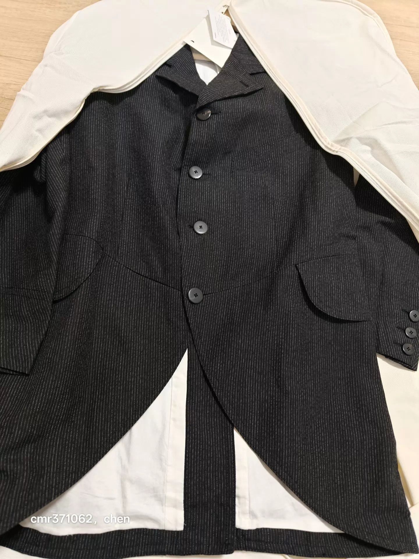 Visvim Black Tailored Long Coat - Size S Size US S / EU 44-46 / 1 - 6 Thumbnail