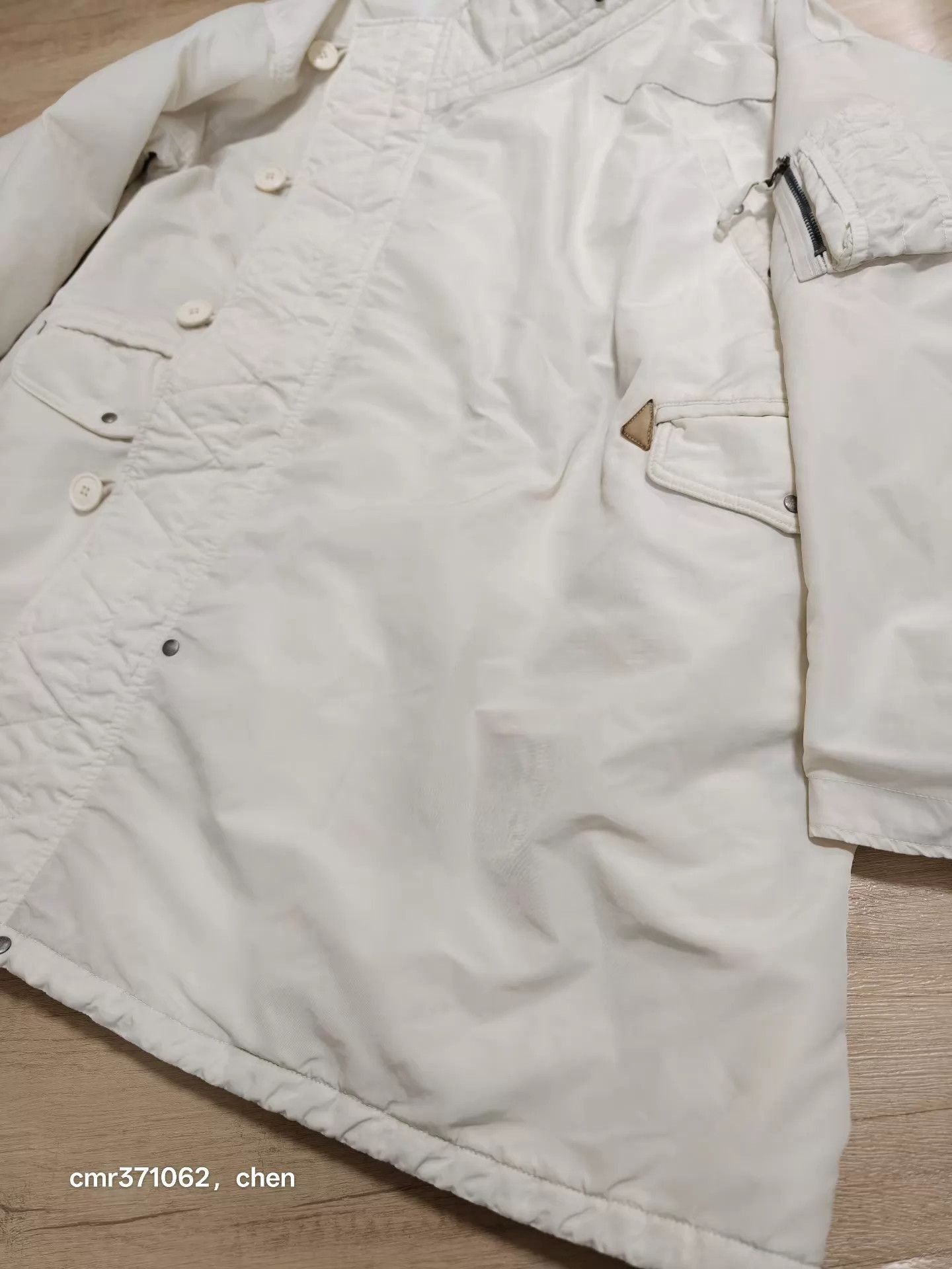 Visvim White Long Insulated Coat - Size M Size US M / EU 48-50 / 2 - 4 Thumbnail
