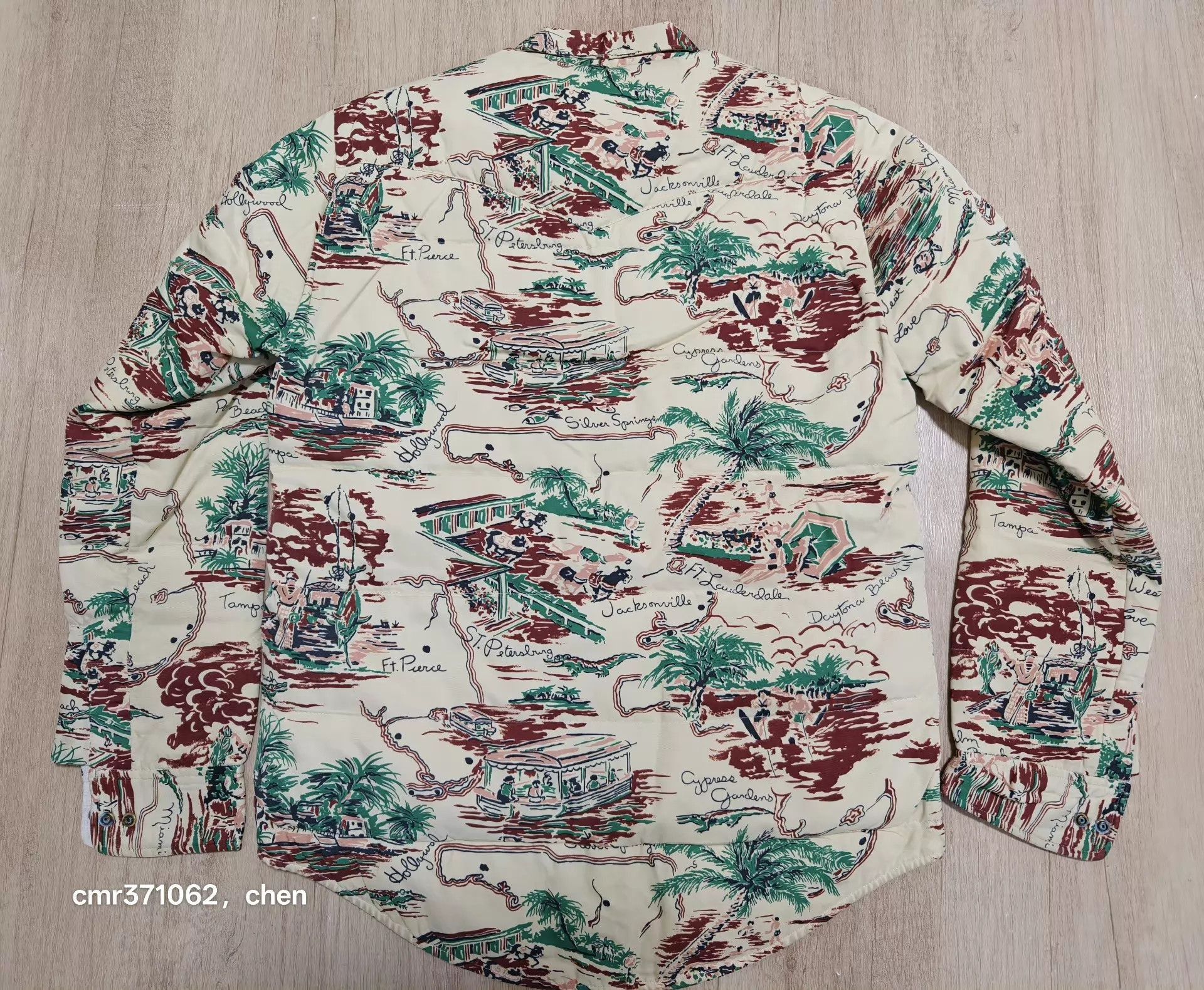 Visvim Multi-Print Long Sleeve Button-Up Shirt Size US M / EU 48-50 / 2 - 7 Thumbnail