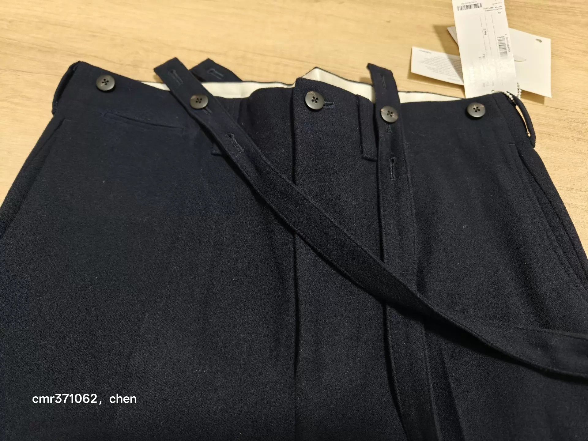 Visvim Blue Casual Pants with Belt, Size 32 Size US 32 / EU 48 - 3 Thumbnail