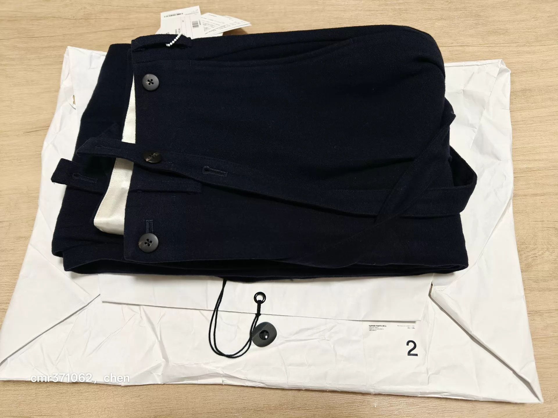Visvim Blue Casual Pants with Belt, Size 32 Size US 32 / EU 48 - 8 Thumbnail