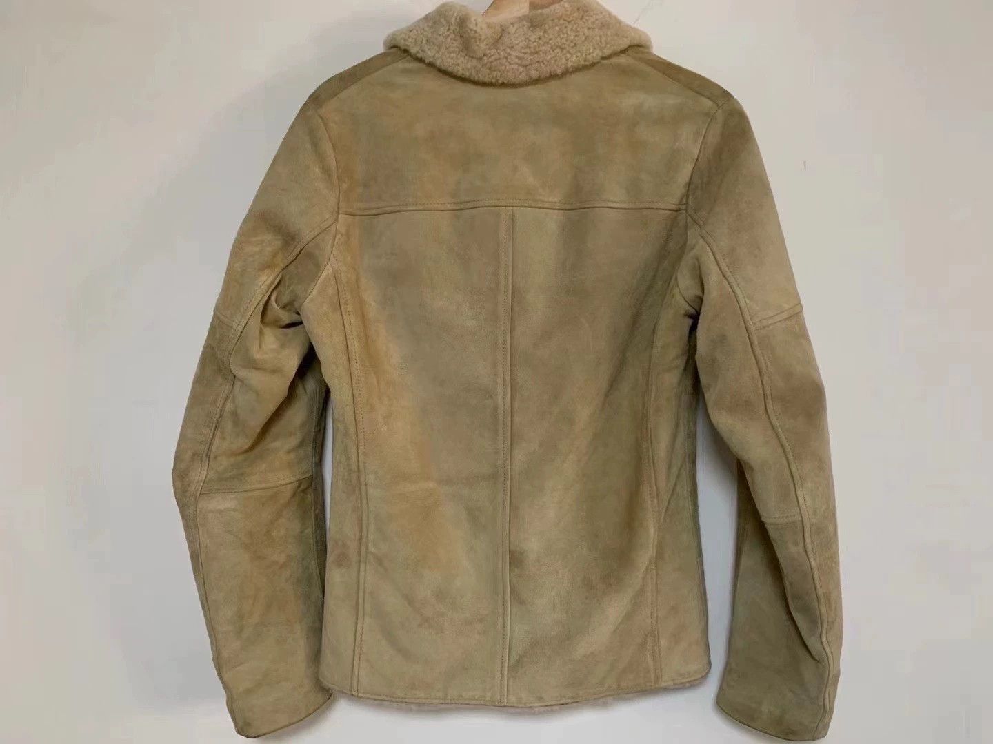Visvim Brown Shearling Collar Leather Jacket - Size S Size US S / EU 44-46 / 1 - 5 Thumbnail