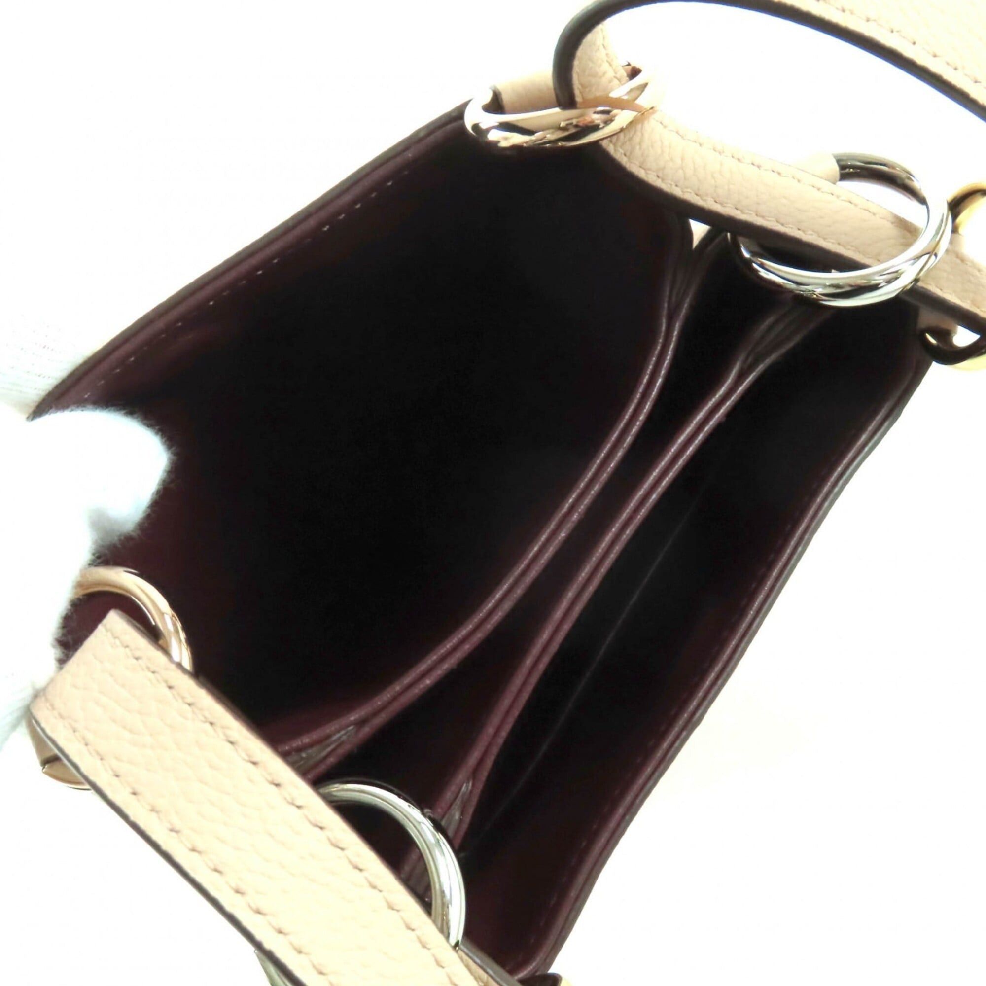 Cartier Cartier L1002481 Trinity 100th Anniversary Leather Shoulder Bag, Pink, Made in Italy, Women's Size ONE SIZE - 4 Thumbnail
