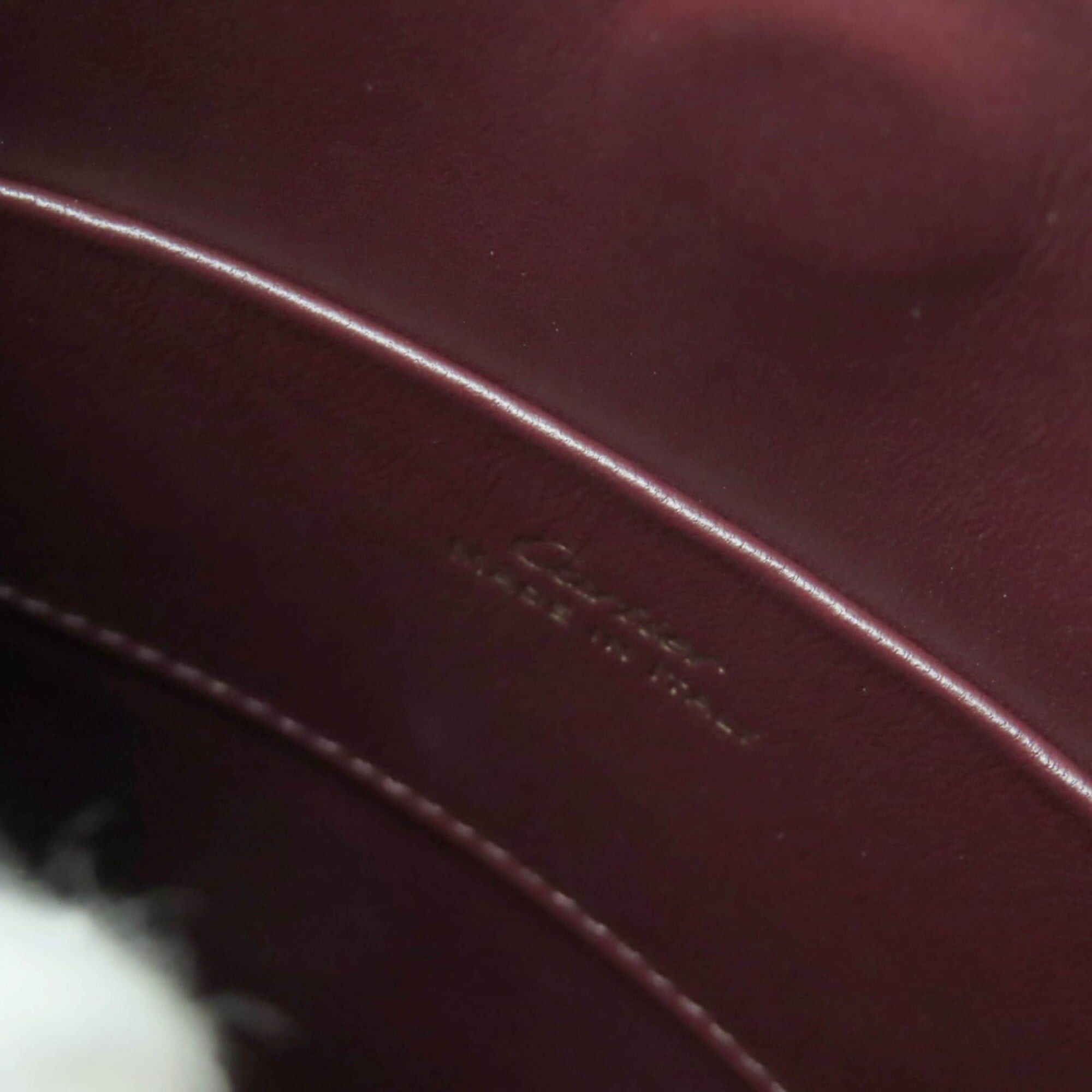 Cartier Cartier L1002481 Trinity 100th Anniversary Leather Shoulder Bag, Pink, Made in Italy, Women's Size ONE SIZE - 11 Thumbnail